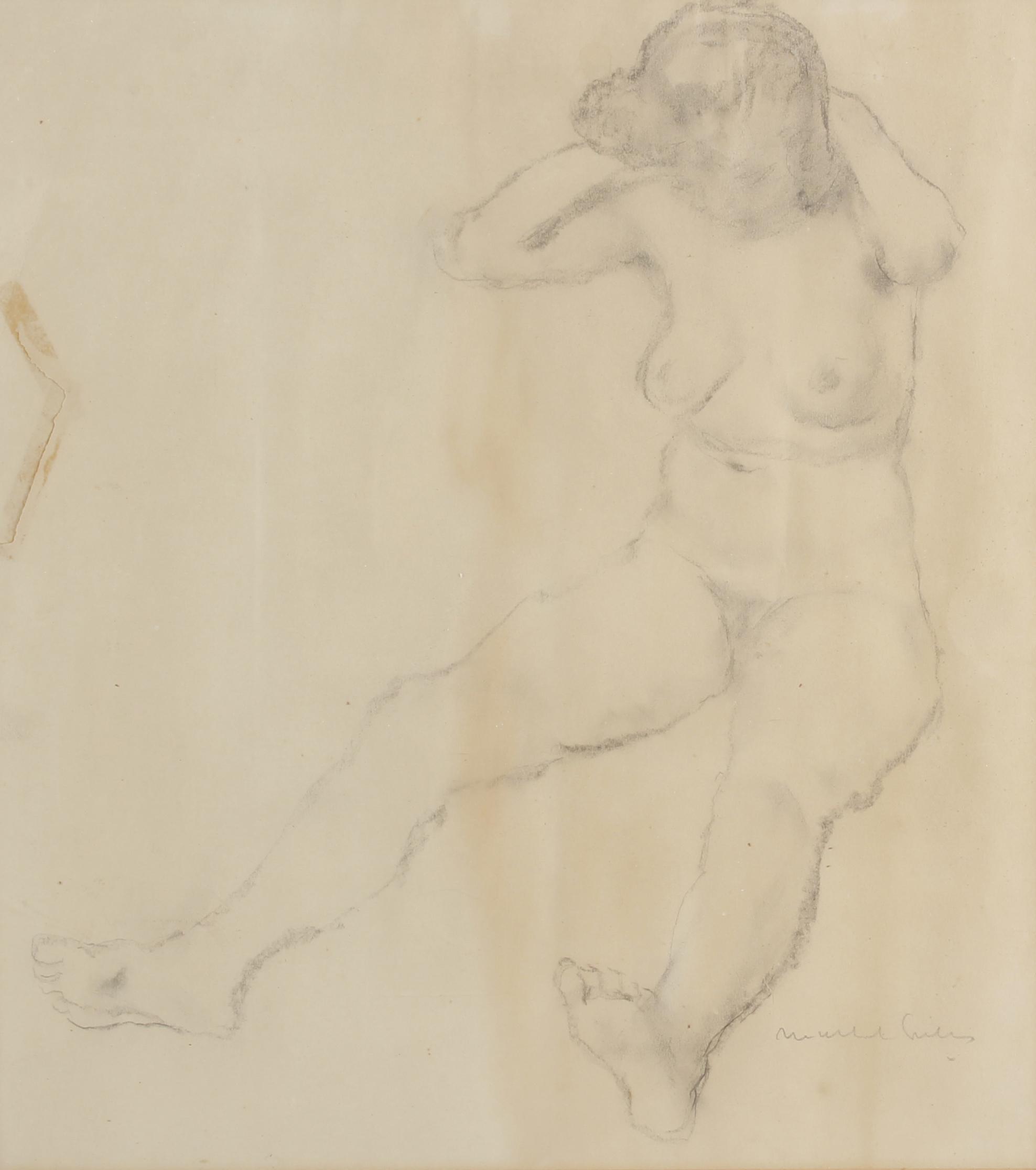 JOSEP MARIA MALLOL SUAZO (1910-1986). "FEMALE NUDE".