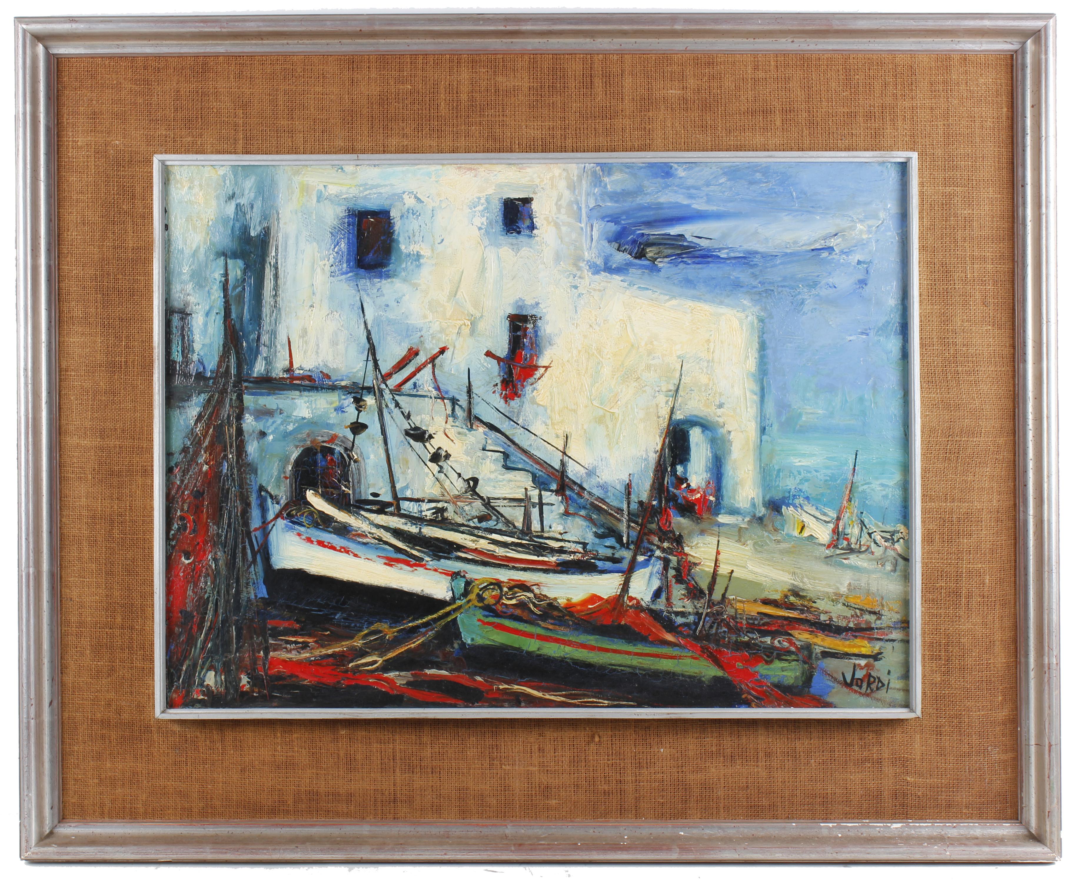 JORDI MERCADÉ FARRÉS (1923-2005). "BOATS".