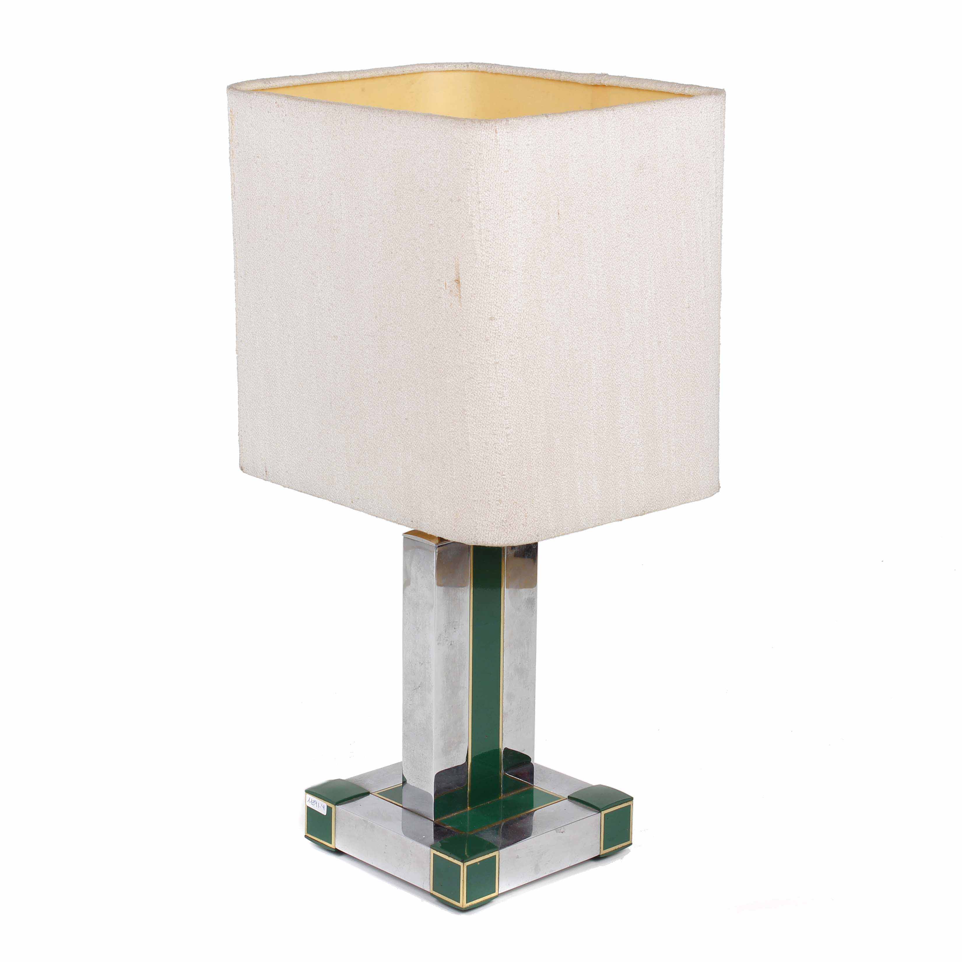 WILLY RIZZO (1928-2013) TABLE LAMP, CIRCA 1970.