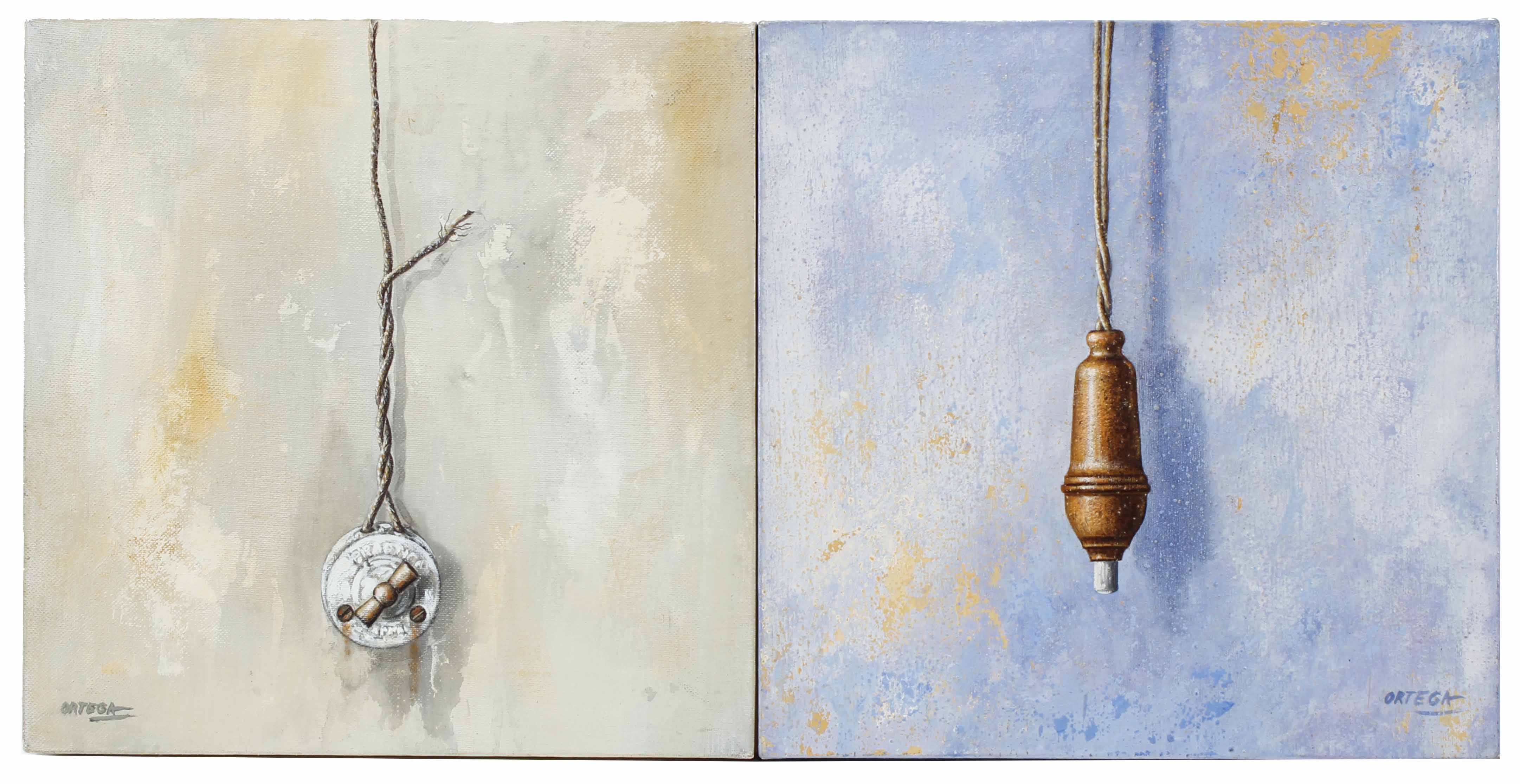 ORTEGA (20TH-21ST CENTURY). "LIGHT BULB" AND "SWITCH".