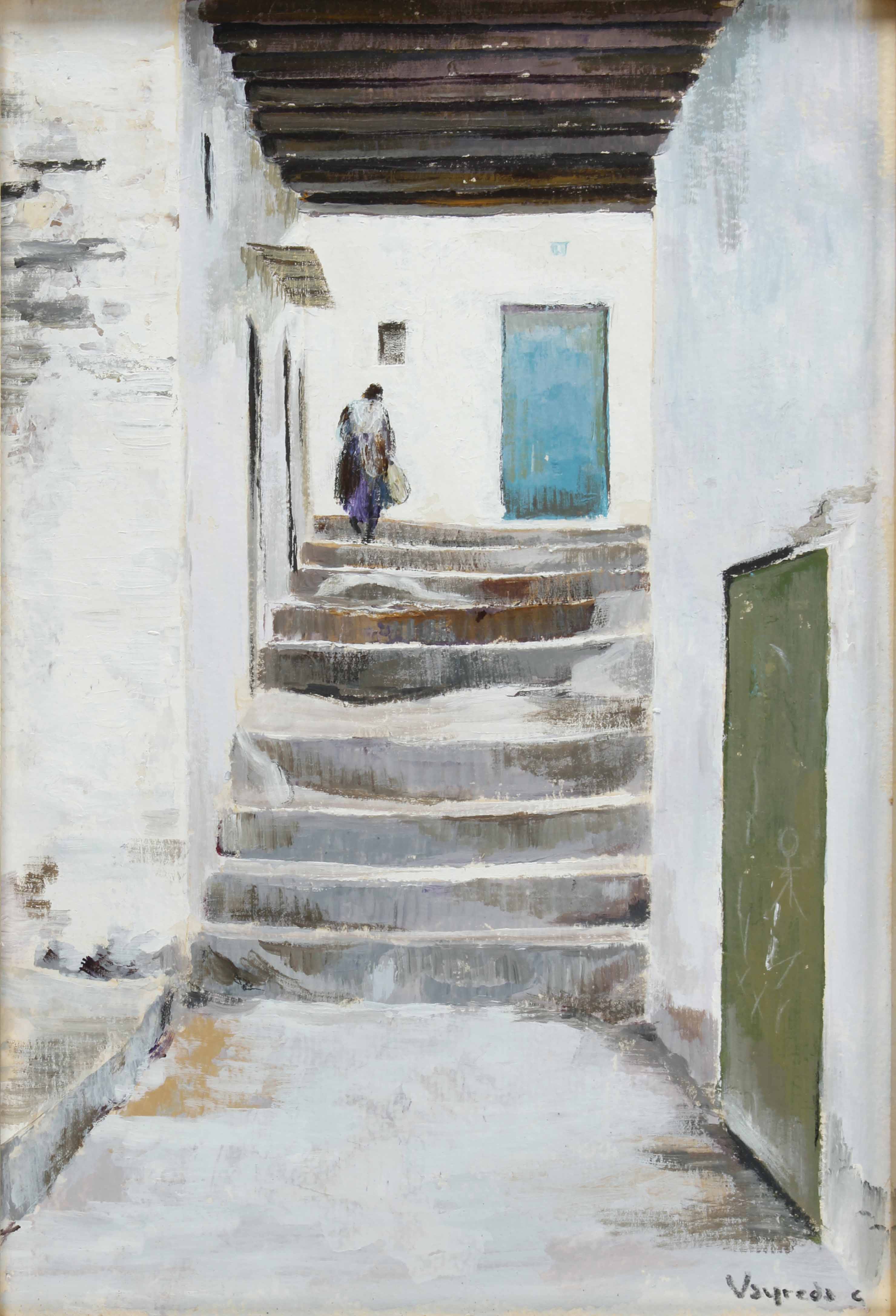 JOSEP M. VAYREDA CANADELL (1932-2001). "ESCALERA".