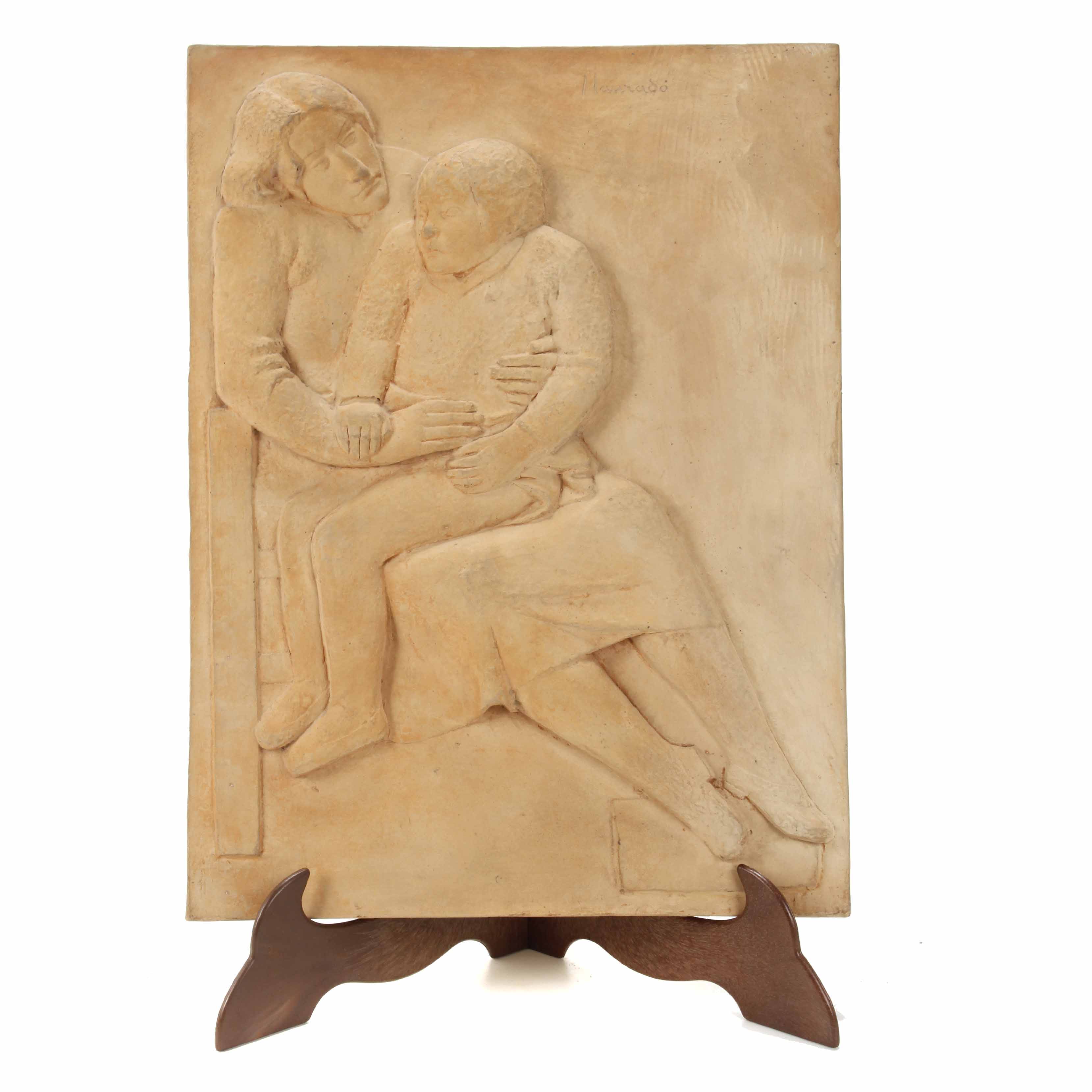 MARTÍ LLAURADÓ I MARISCOT (BARCELONA, 1903-1957) "NEN A LA