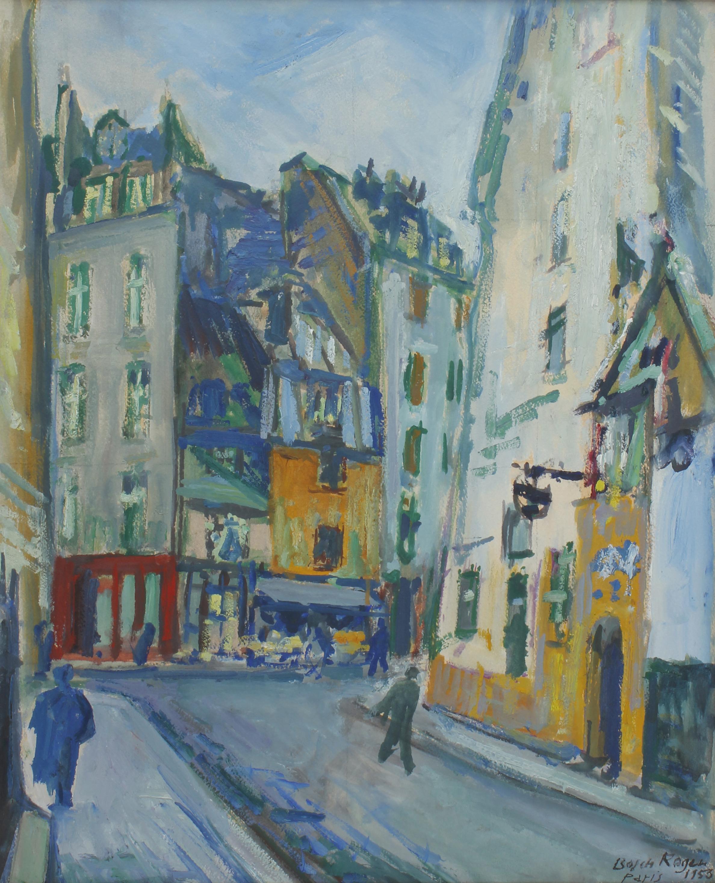 EMILI BOSCH ROGER (1894-1980). "PARIS STREETS", 1953.