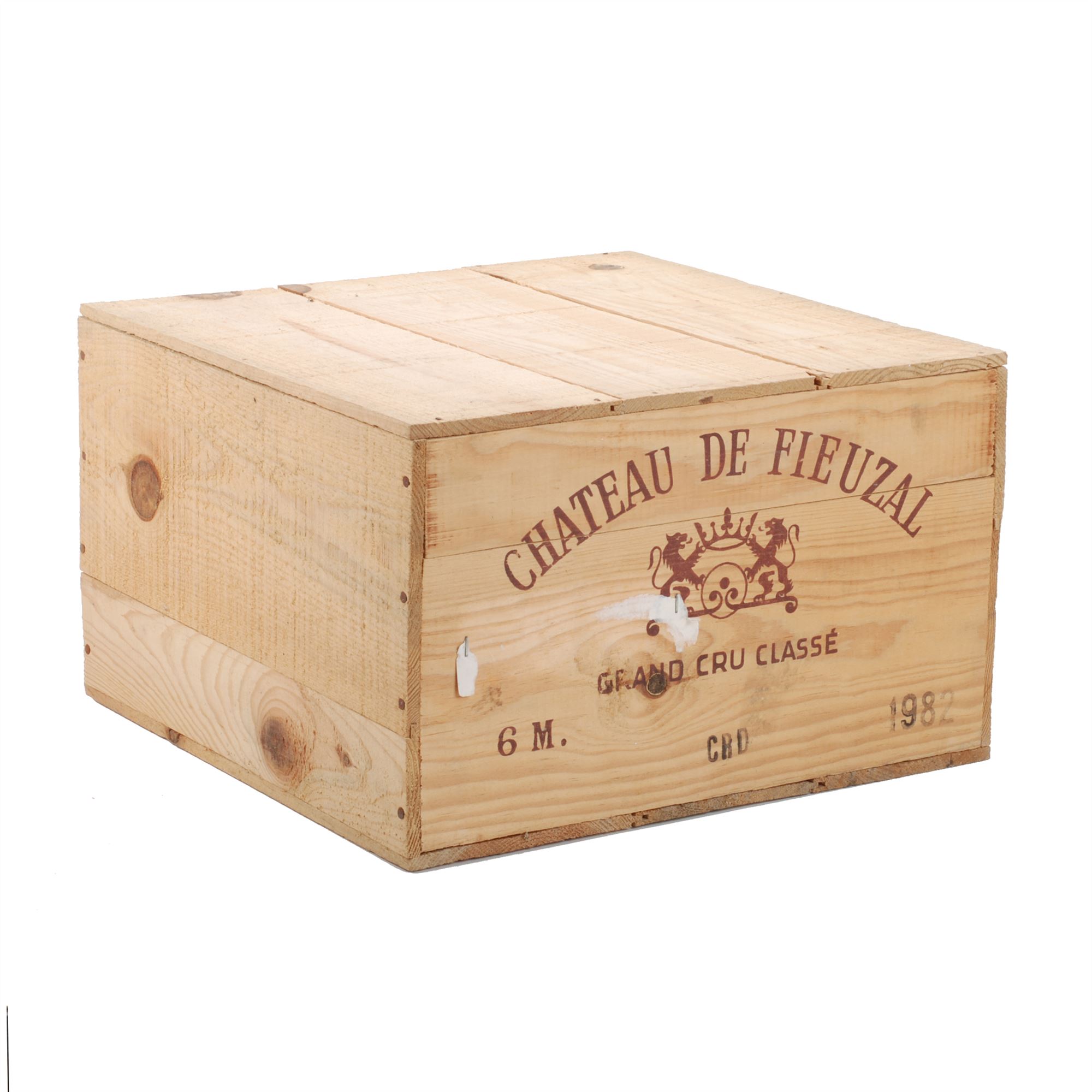 SIX BOTTLES OF MAGNUM DE CHATEAU DE FIEUZAL, GRAND CRU CLAS