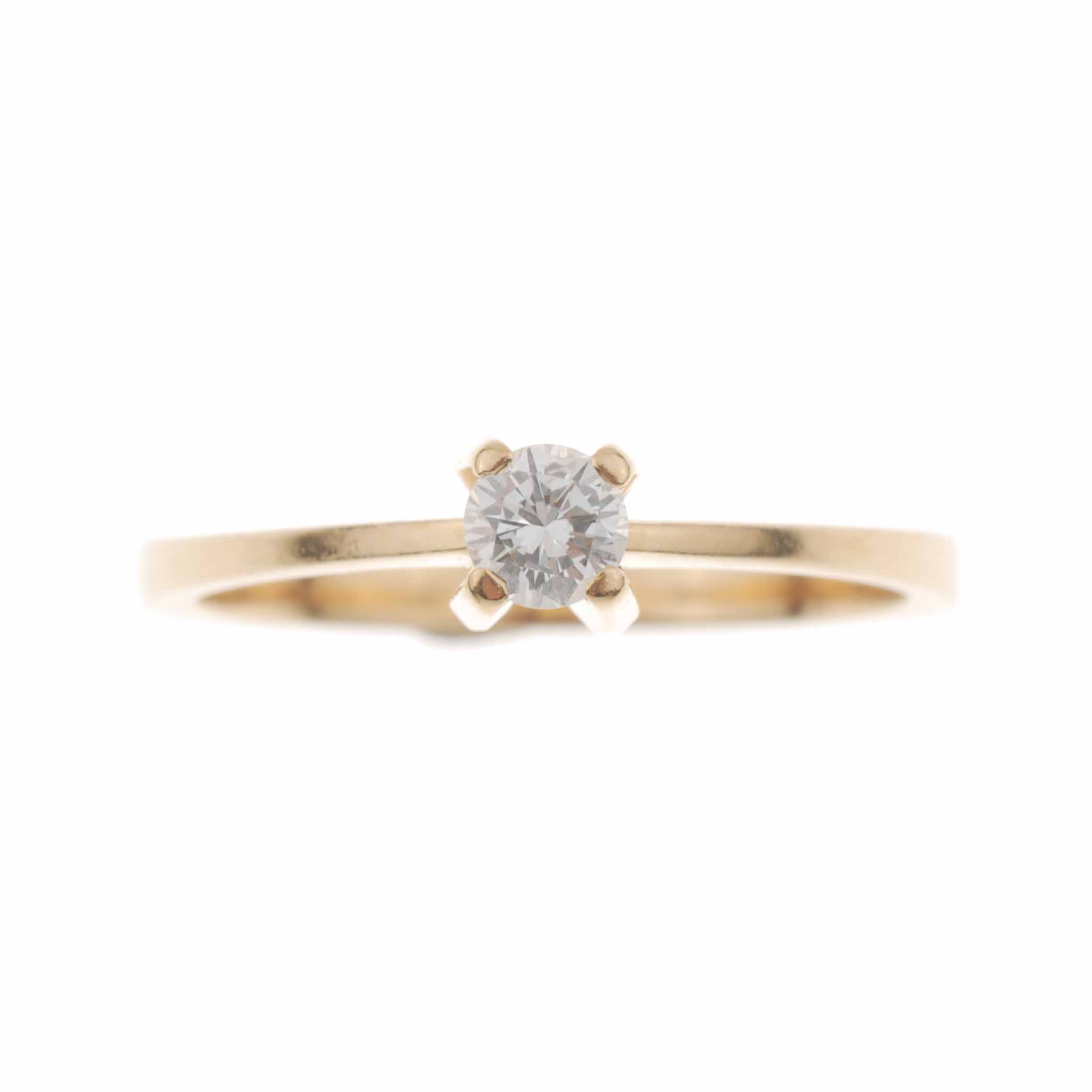 SOLITAIRE RING.