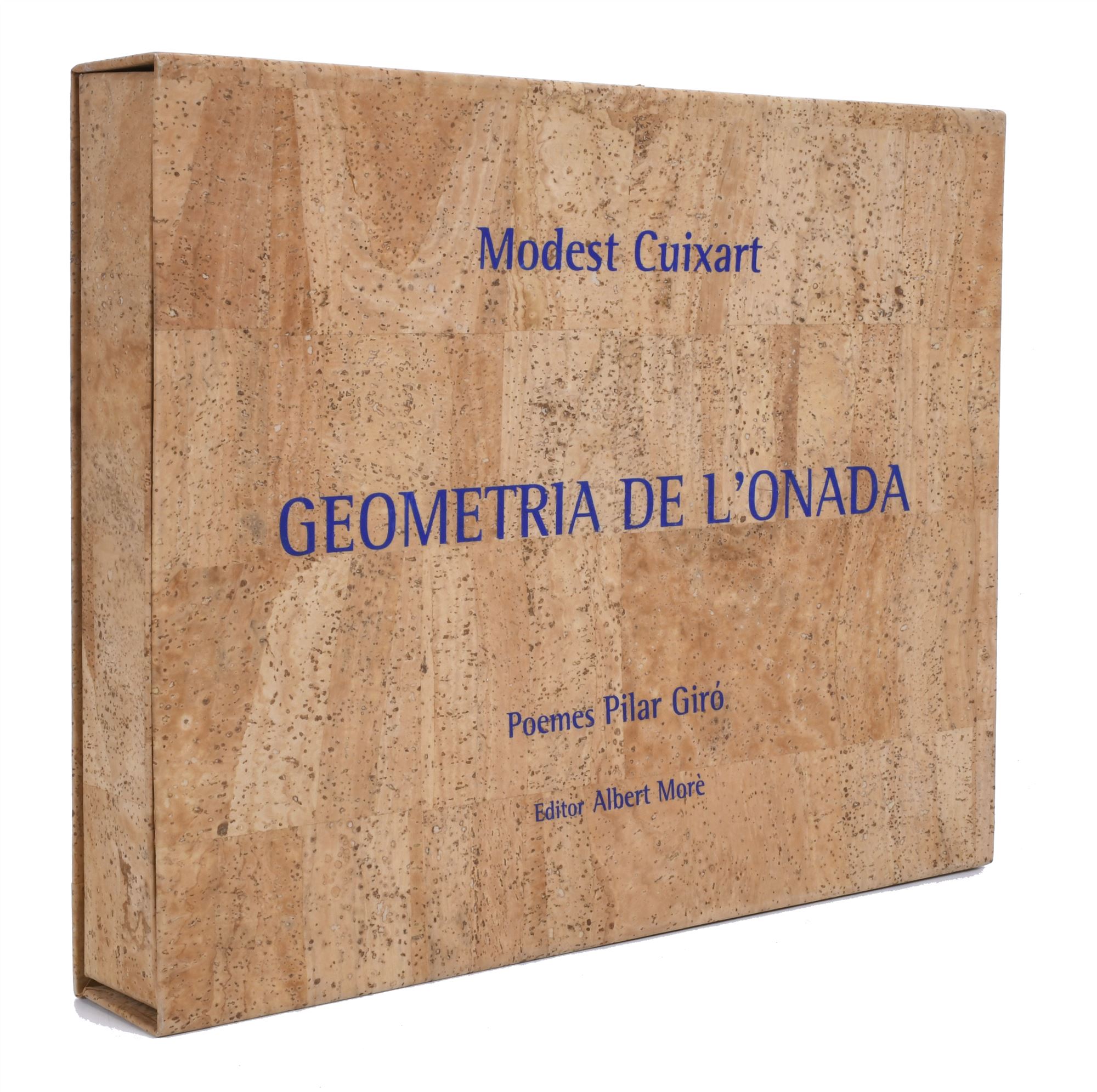 MODEST CUIXART i TÀPIES (1925-2007). "GEOMETRIA DE L&#39;ONADA.