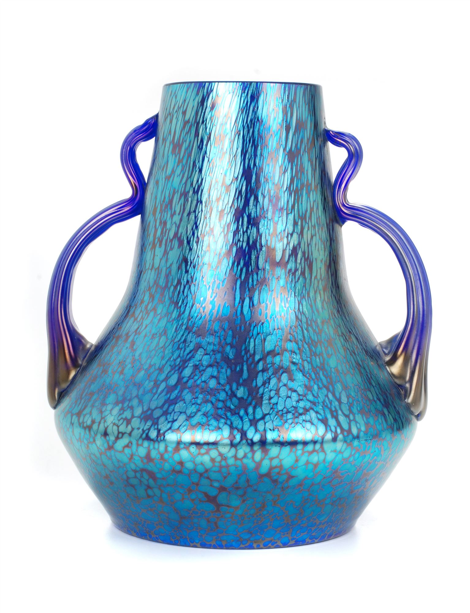 JOHANN LOETZ (1880-1940). AUSTRIAN ART NOUVEAU VASE, CIRCA 