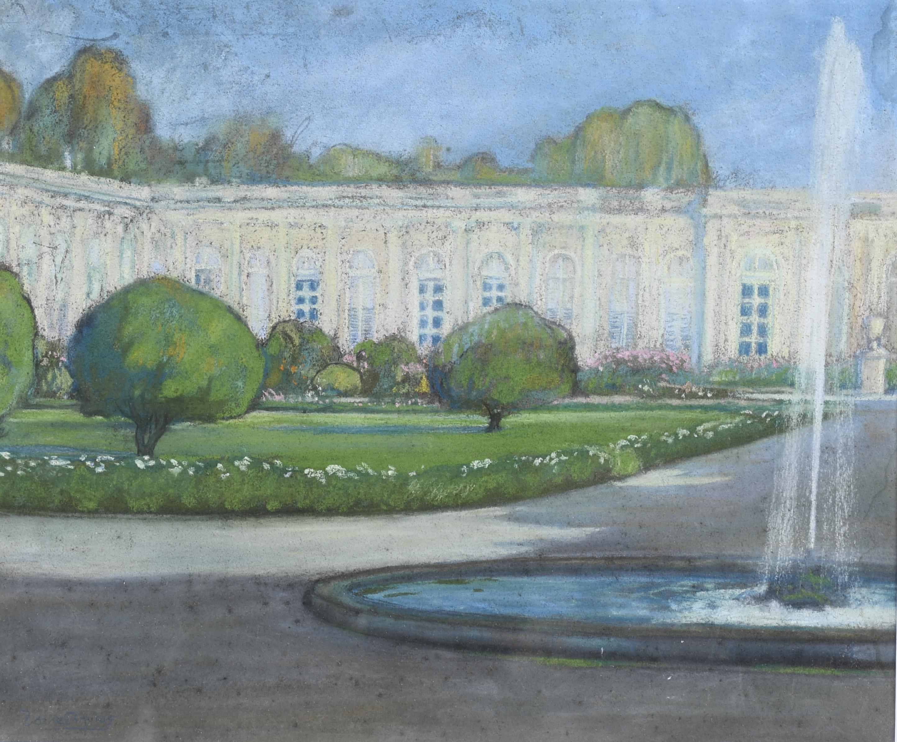 PERE TORNÉ ESQUIUS (1879-1936).  "GRAND TRIANON, VERSAILLES