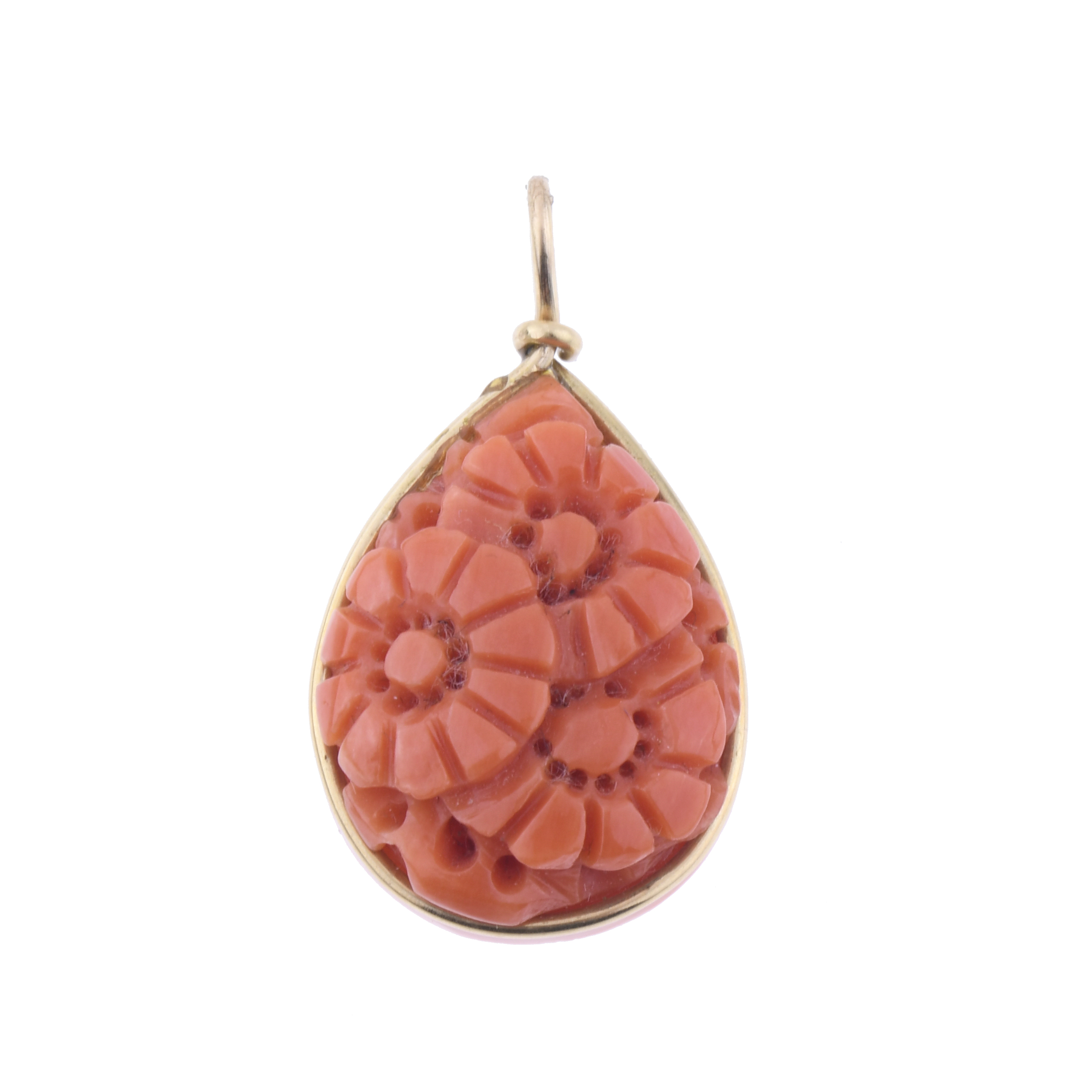 CORAL PENDANT.