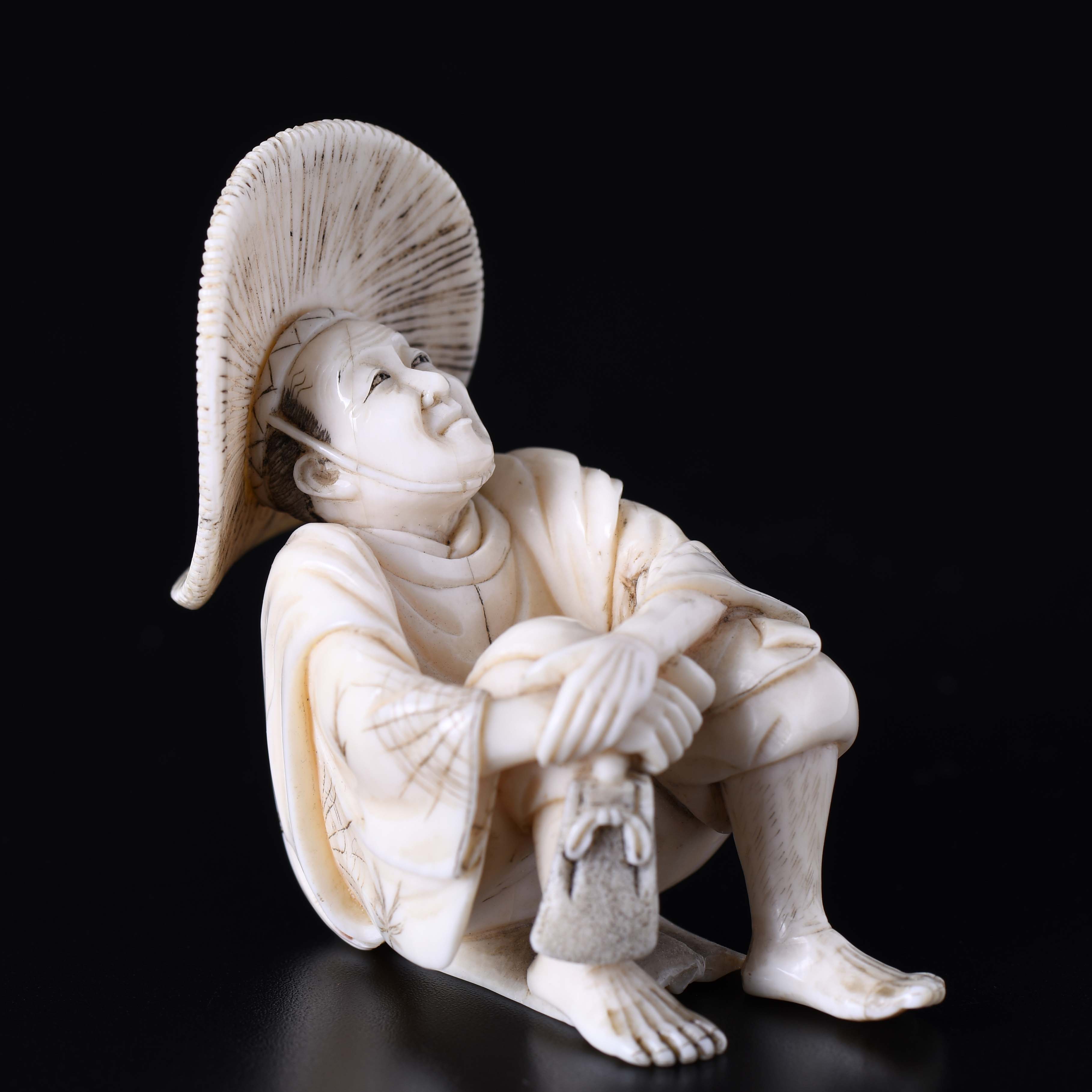 JAPANESE SCHOOL. MEIJI PERIOD, 19TH CENTURY. "CHARACTER SEA
