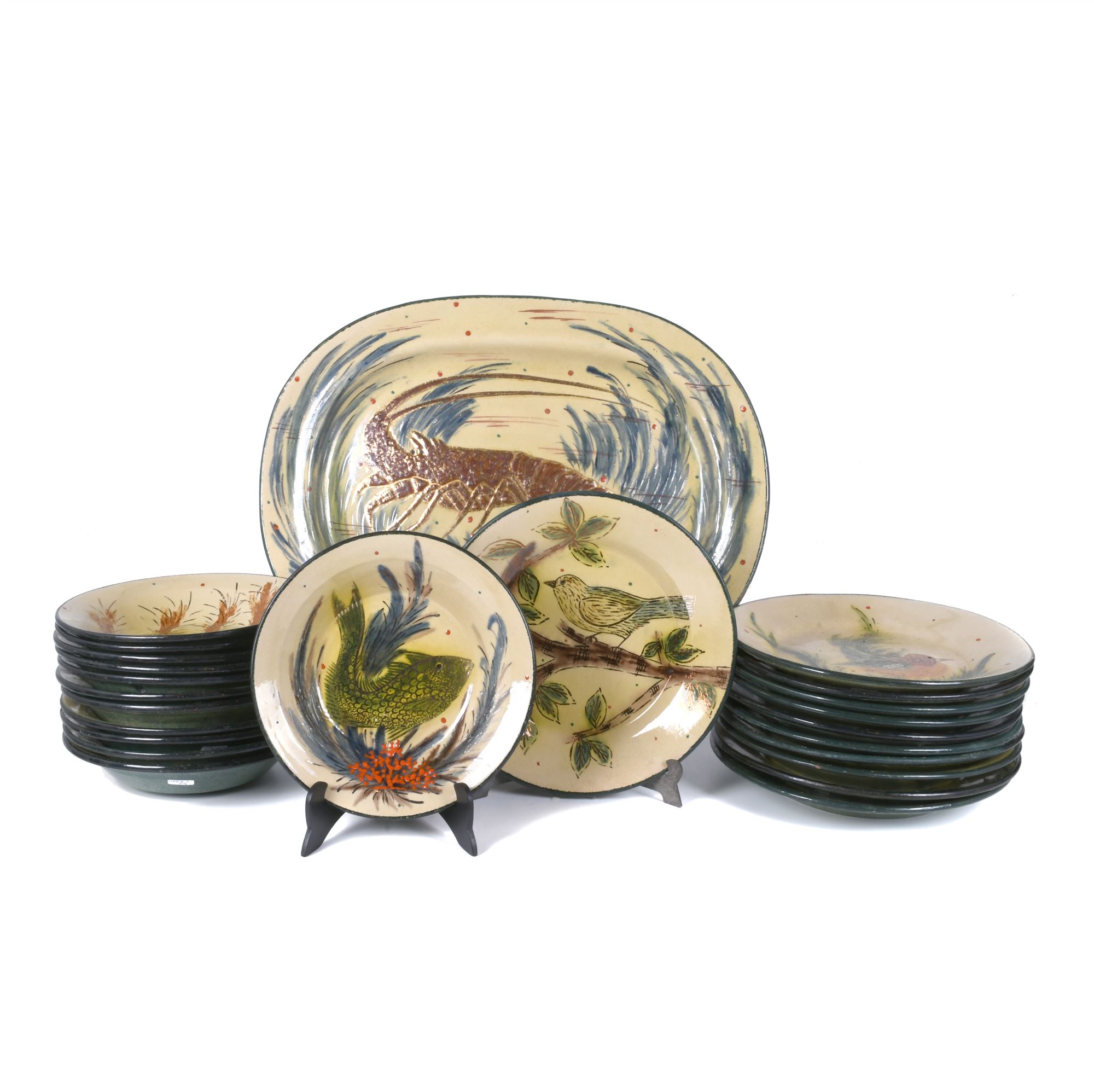 EUSEBI DÍAZ COSTA (1908-1964). LA BISBAL TRAY AND TWENTY-TH