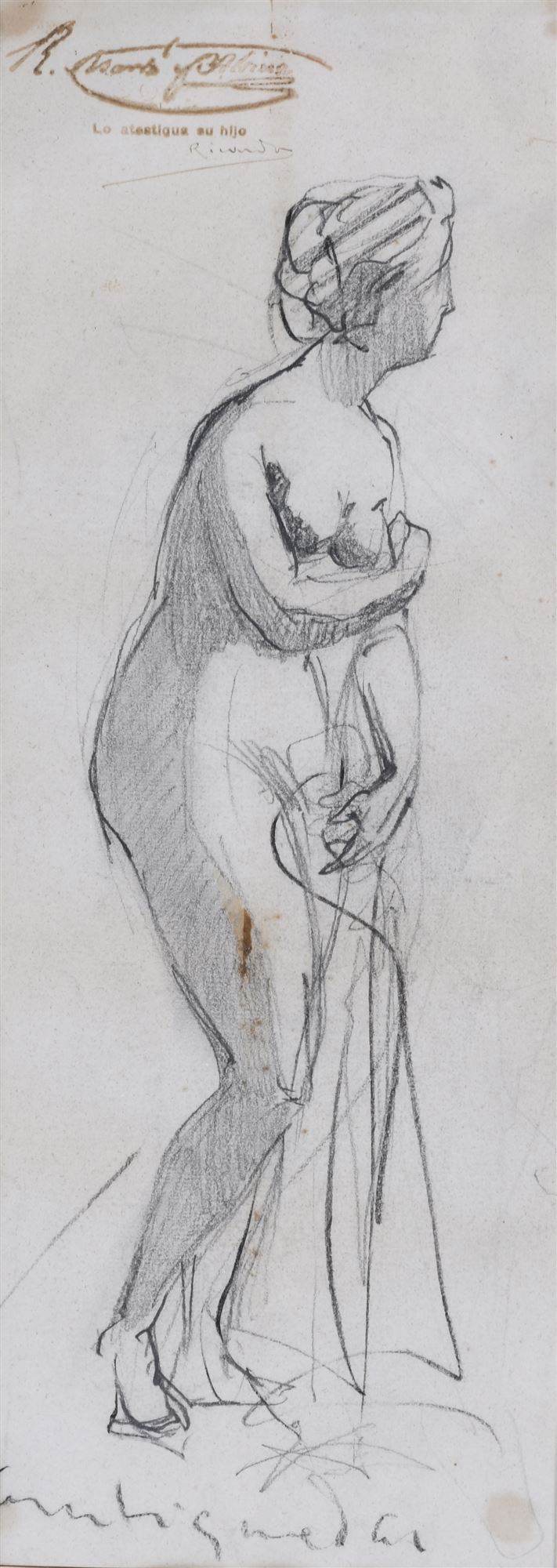 RAMÓN MARTÍ ALSINA (1826-1894). "VENUS PUDICA".