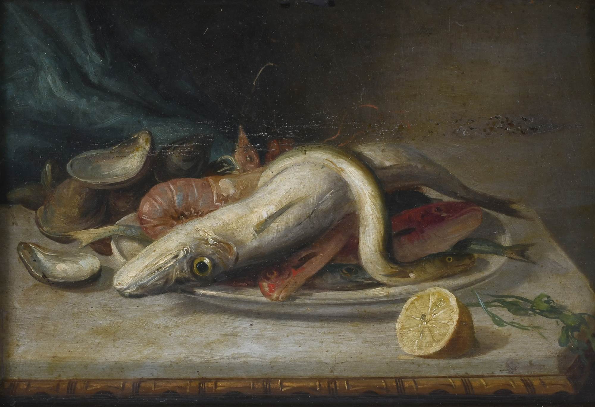 ATTRIBUTED TO ADELARDO PARRILLA (1877-1953). "STILL LIFE WI