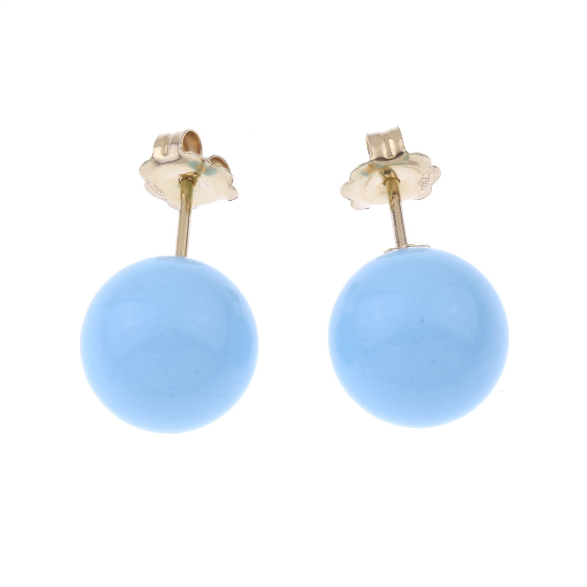 TURQUOISE EARRINGS.