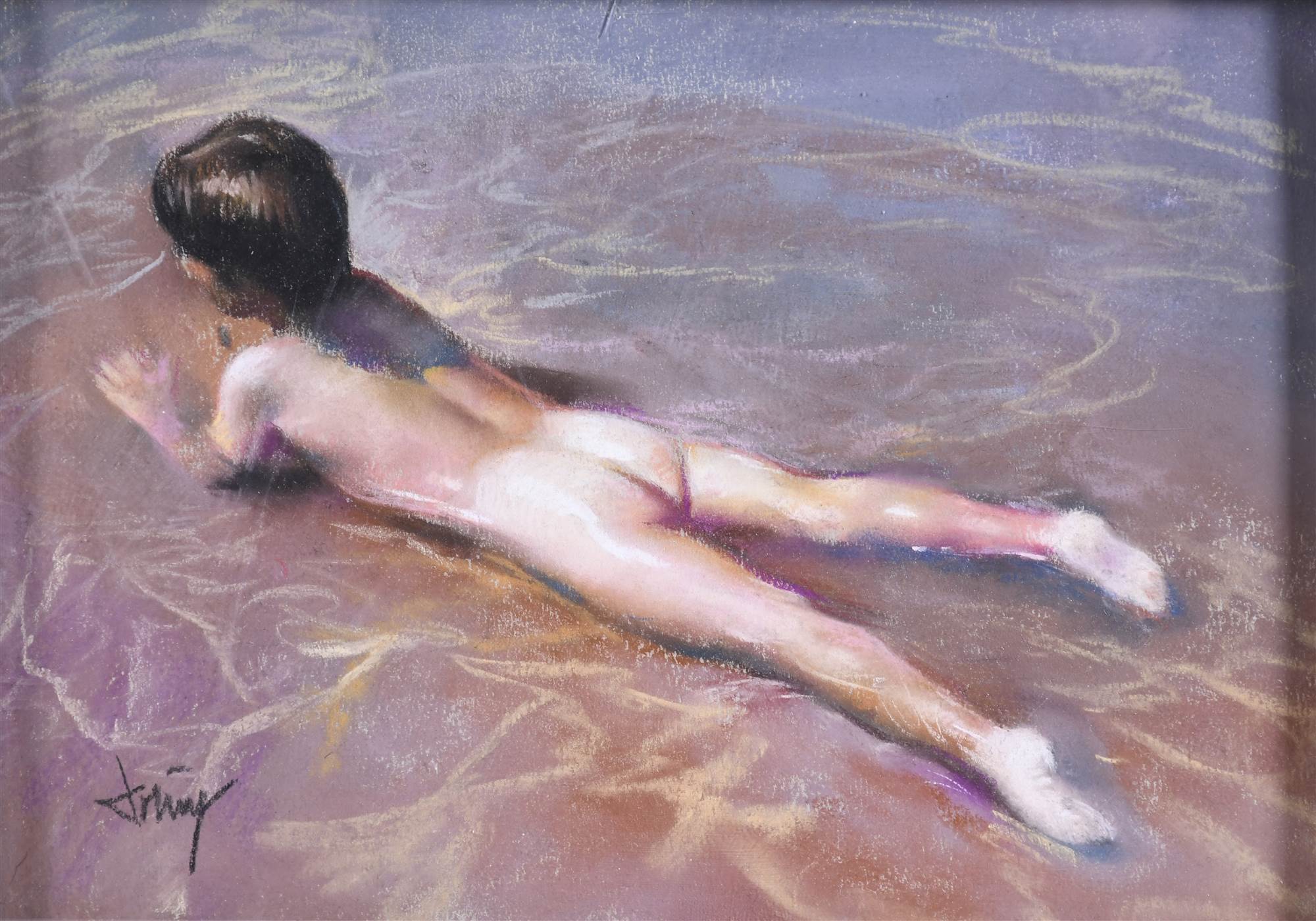 DOMINGO ÁLVAREZ GÓMEZ (1942). "BOY ON THE BEACH".