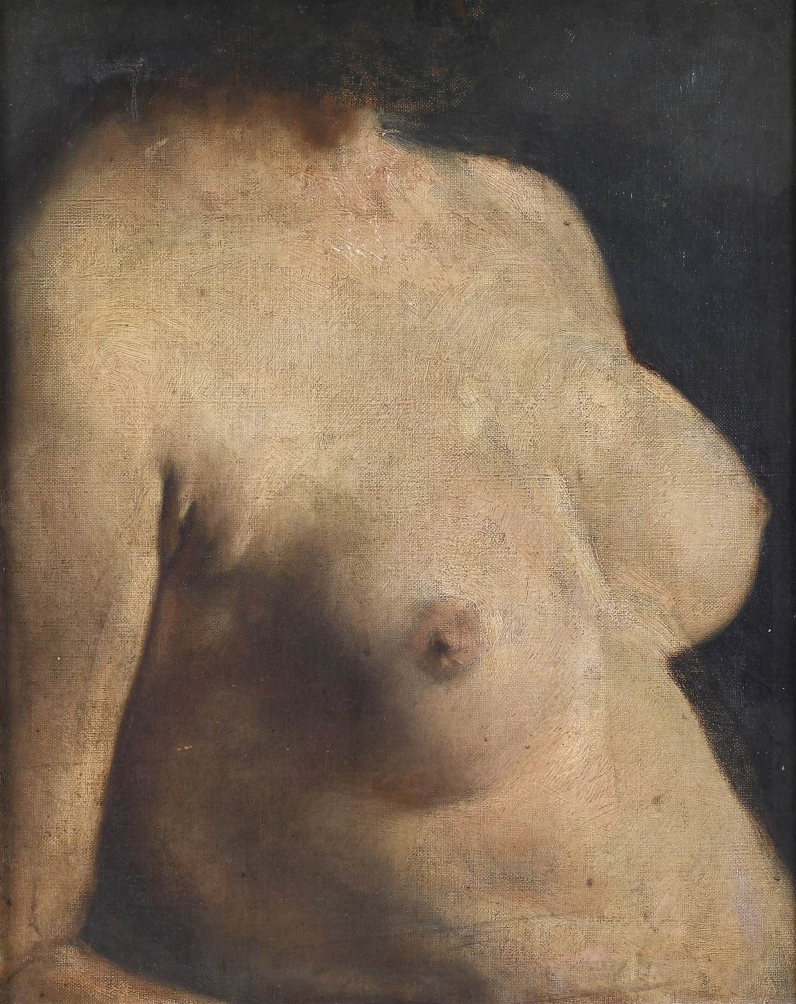 ATRIBUIDO A JOSÉ PINAZO MARTÍNEZ (1879-1933). "TORSO FEMENI