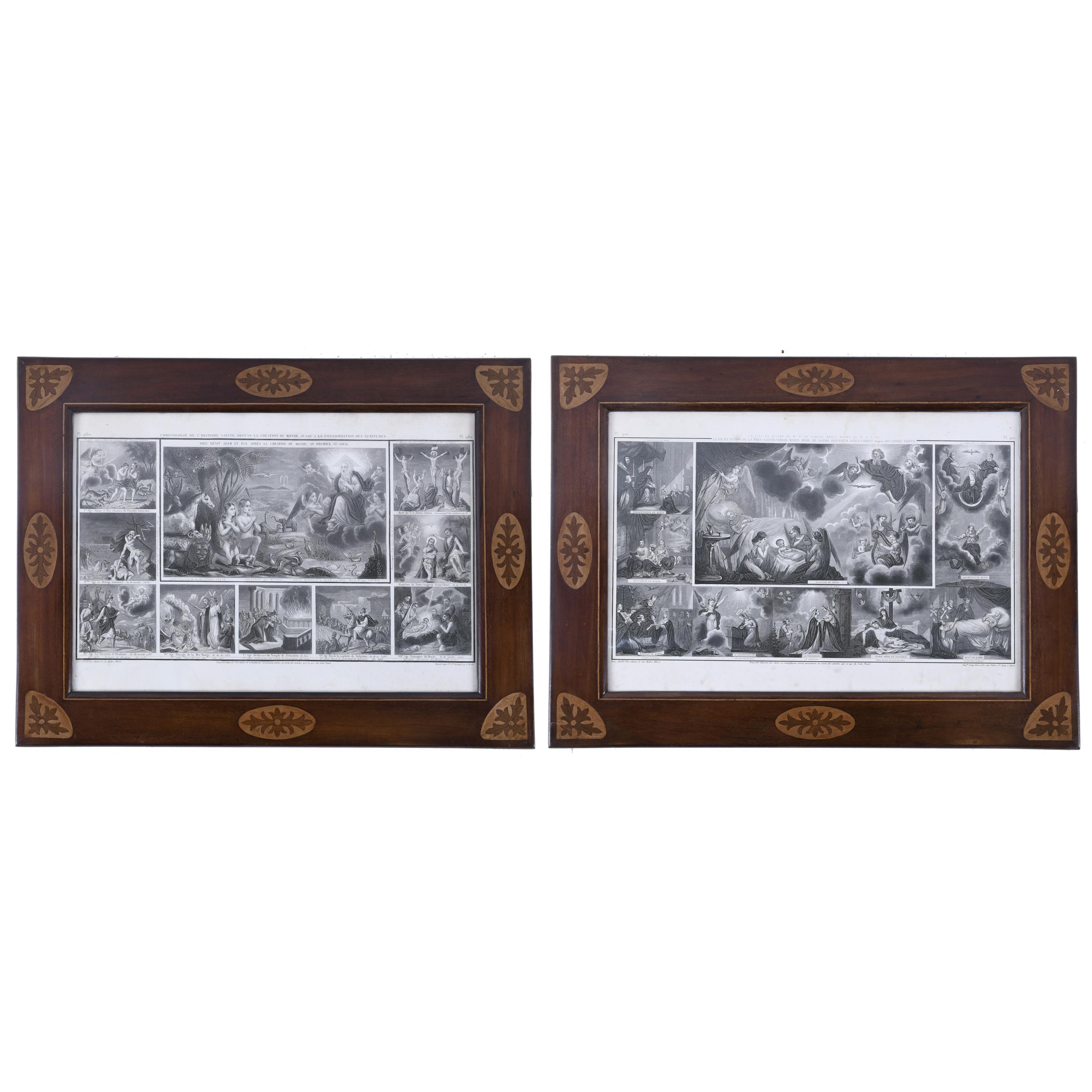 PAIR OF SPANISH FRAMES, 20TH CENTURY.