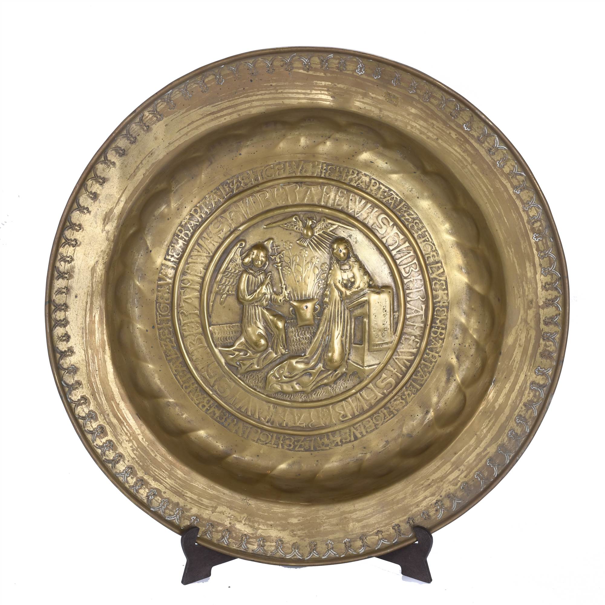 PLATO PETITORIO O LIMOSNERO ALEMÁN, SIGLOS XV-XVII.
