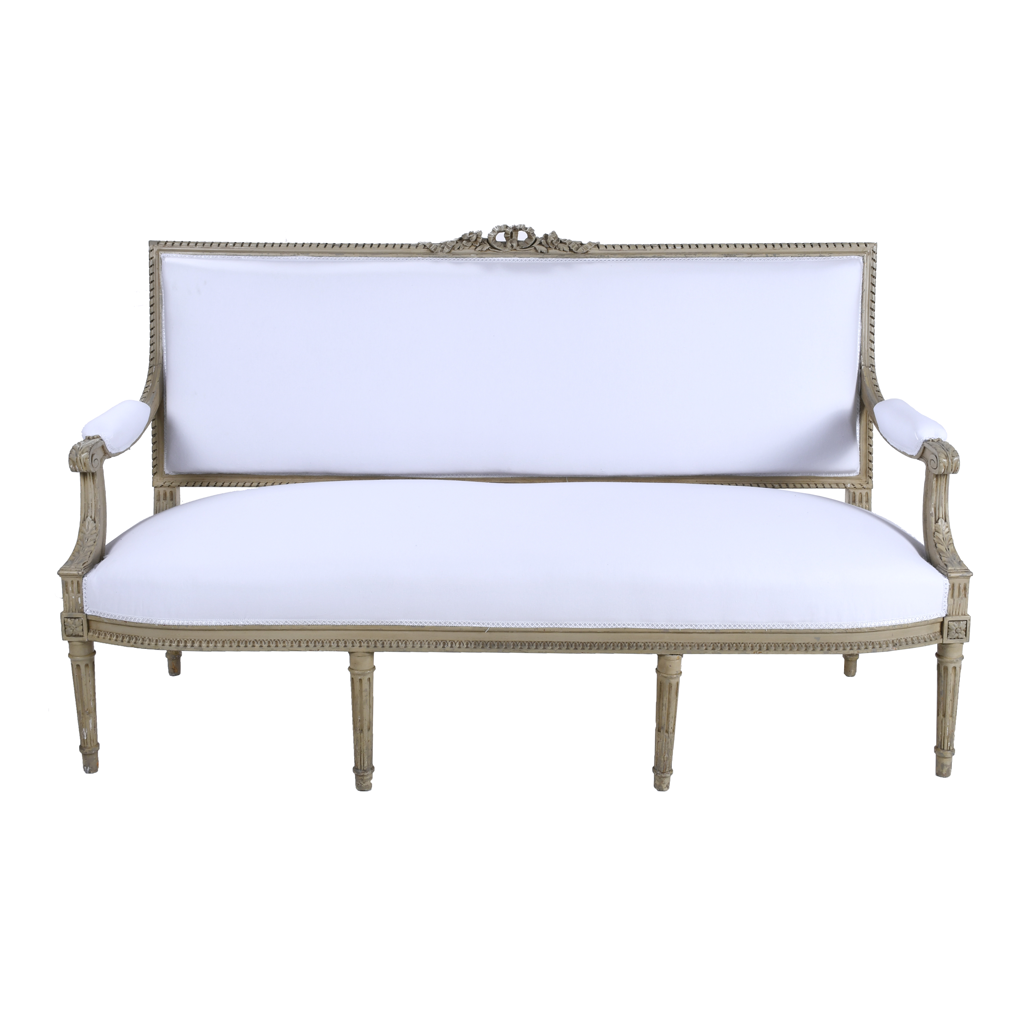 DIRECTORY STYLE SOFA, 20TH CENTURY.