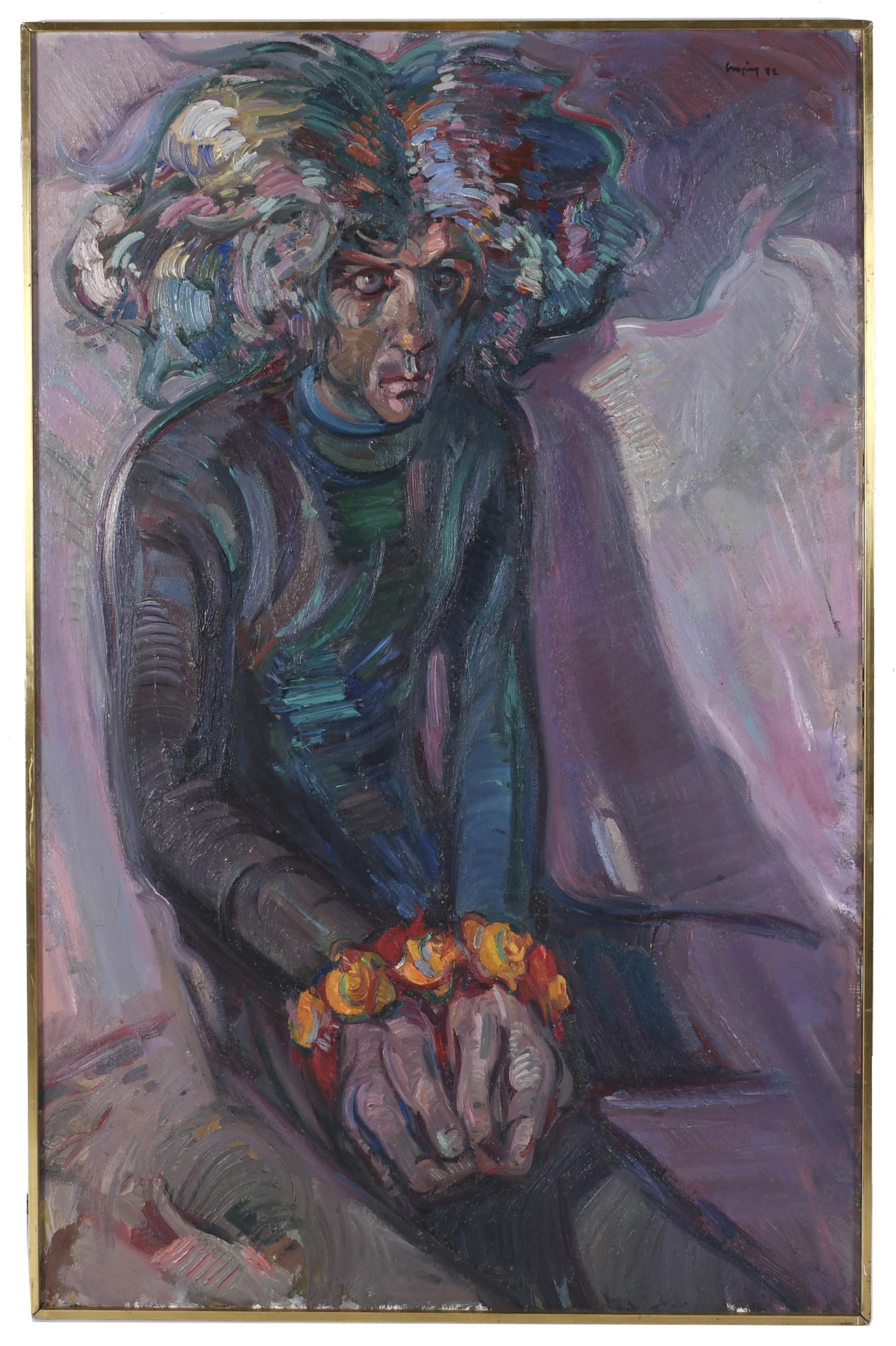 JOAN CRUSPINERA (1945). "SELF-PORTRAIT", 1982.