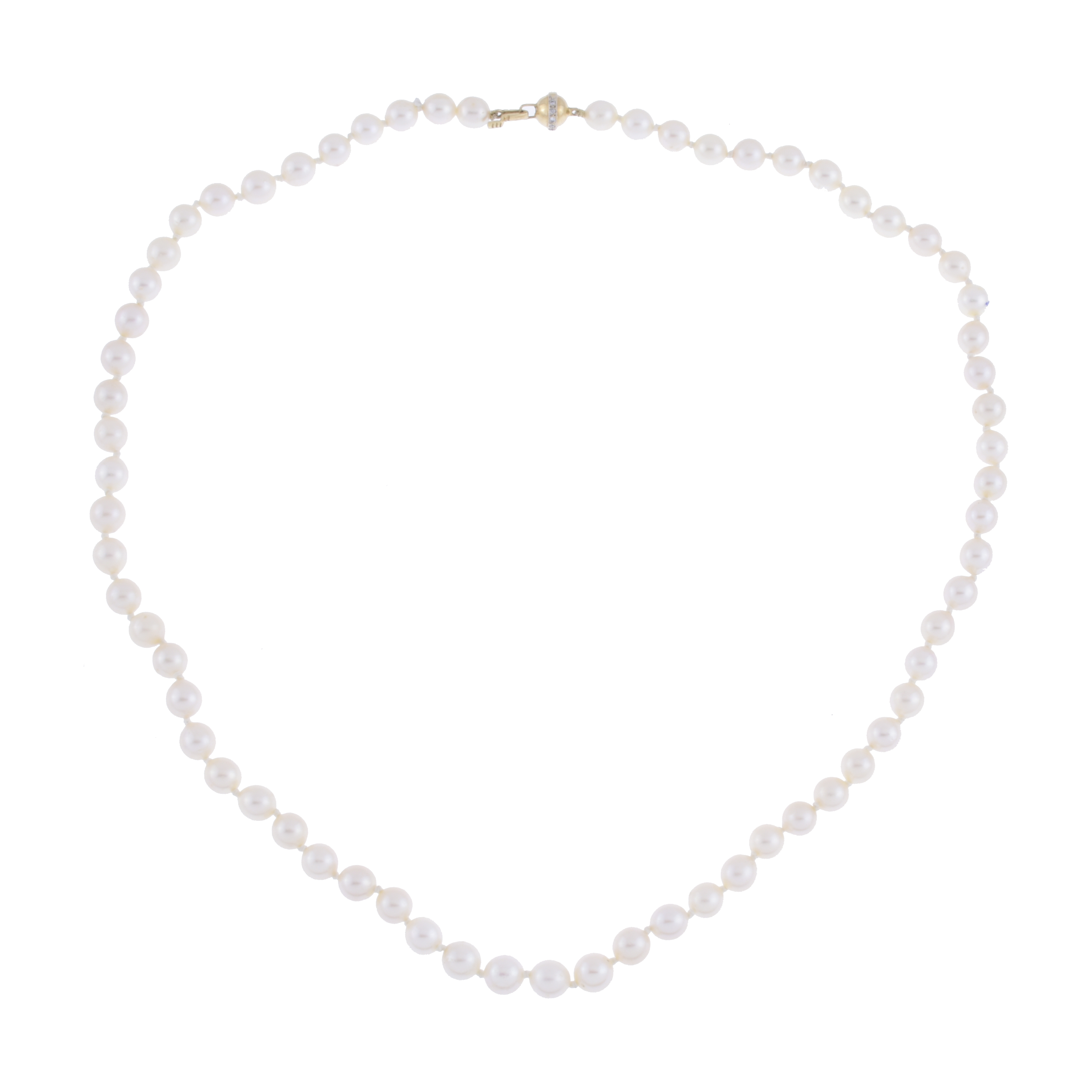 Collar de perlas.