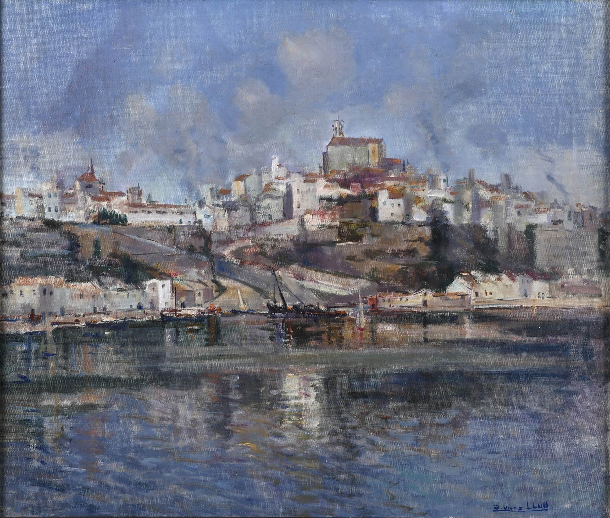 JOAN VIVES LLULL (1901-1982). "PUERTO MAHÓN".