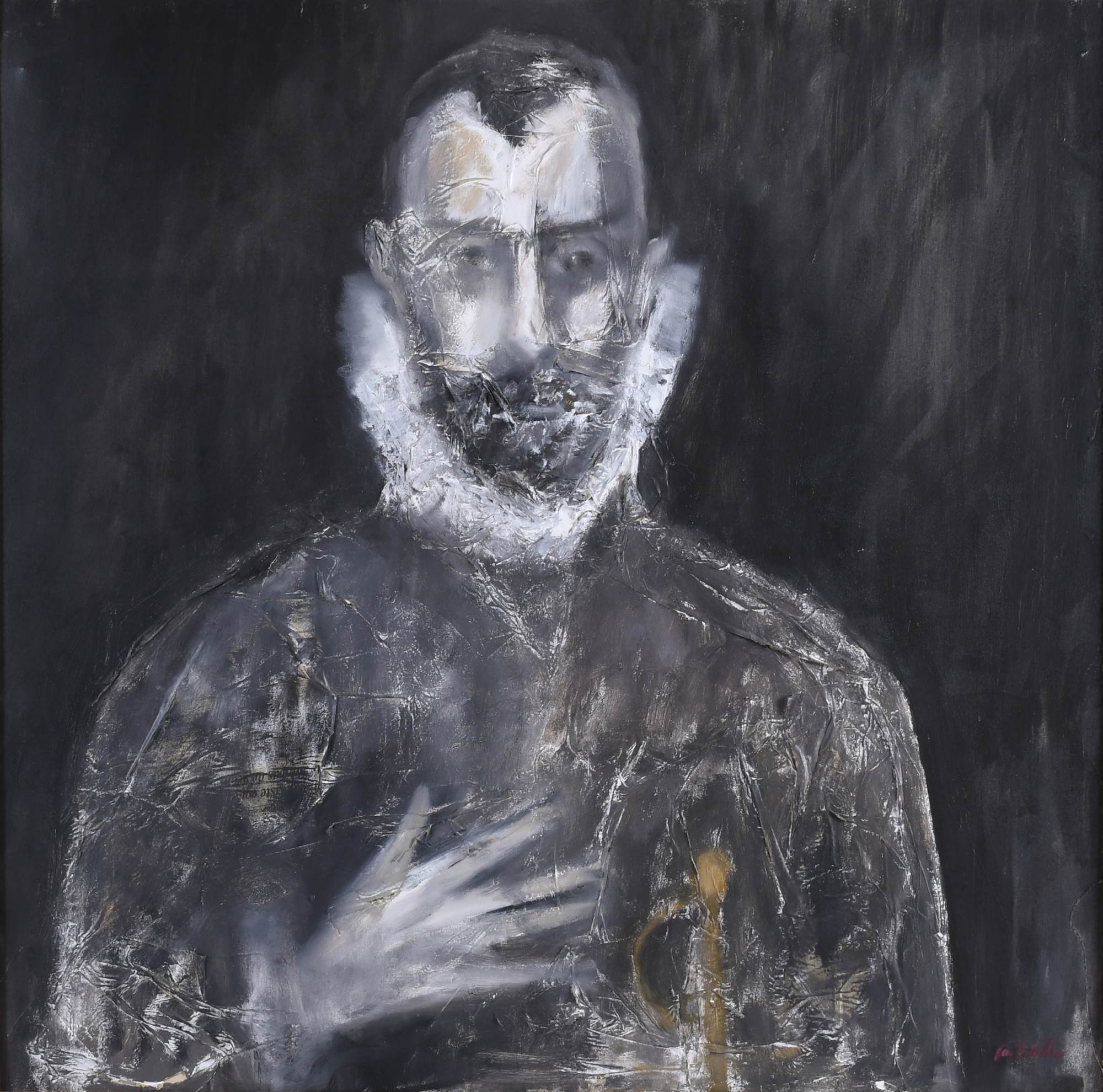 JOAN LABORDA (XX). "EL CABALLERO DE LA MANO EN EL PECHO", 2