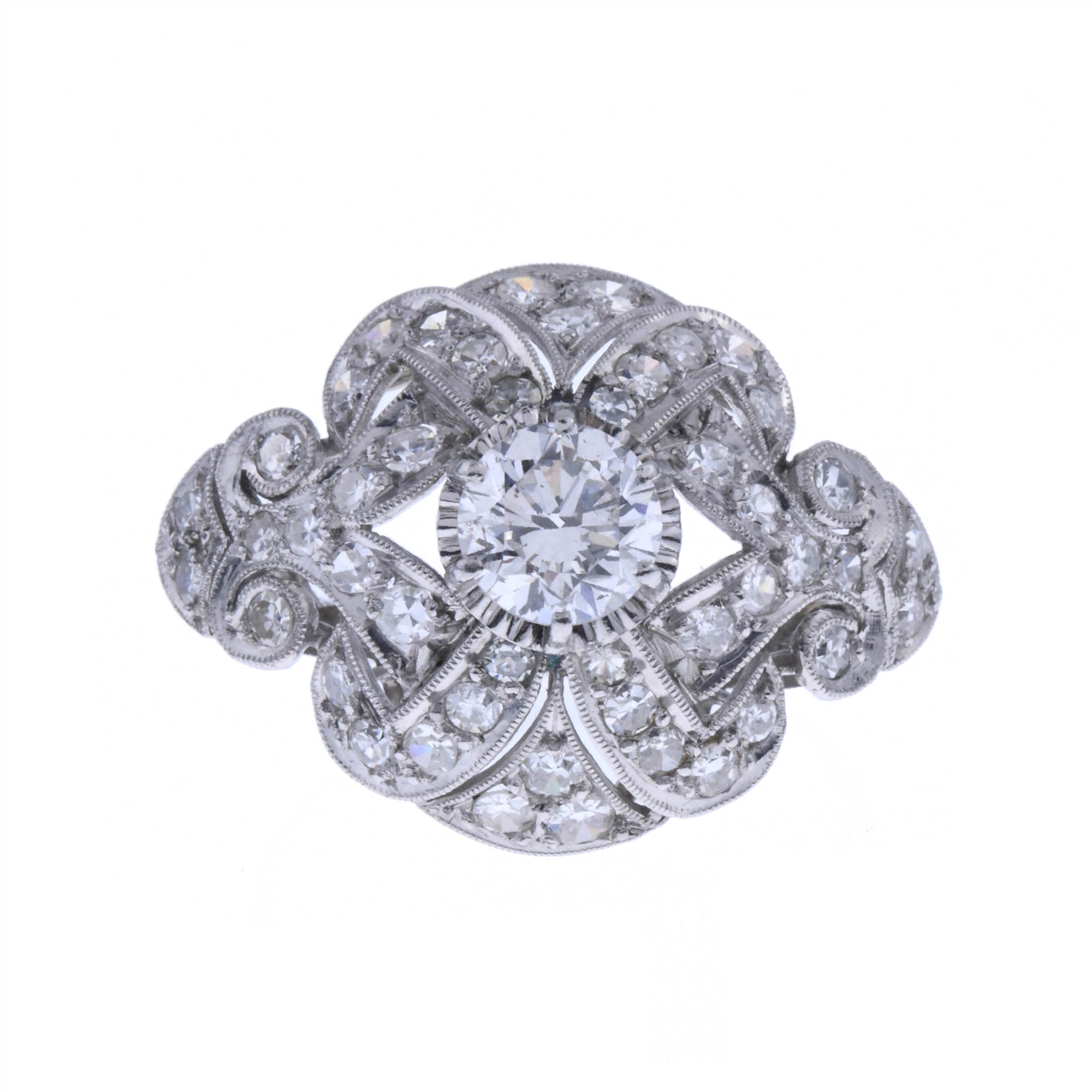 BELLE ÉPOQUE DIAMONDS RING.