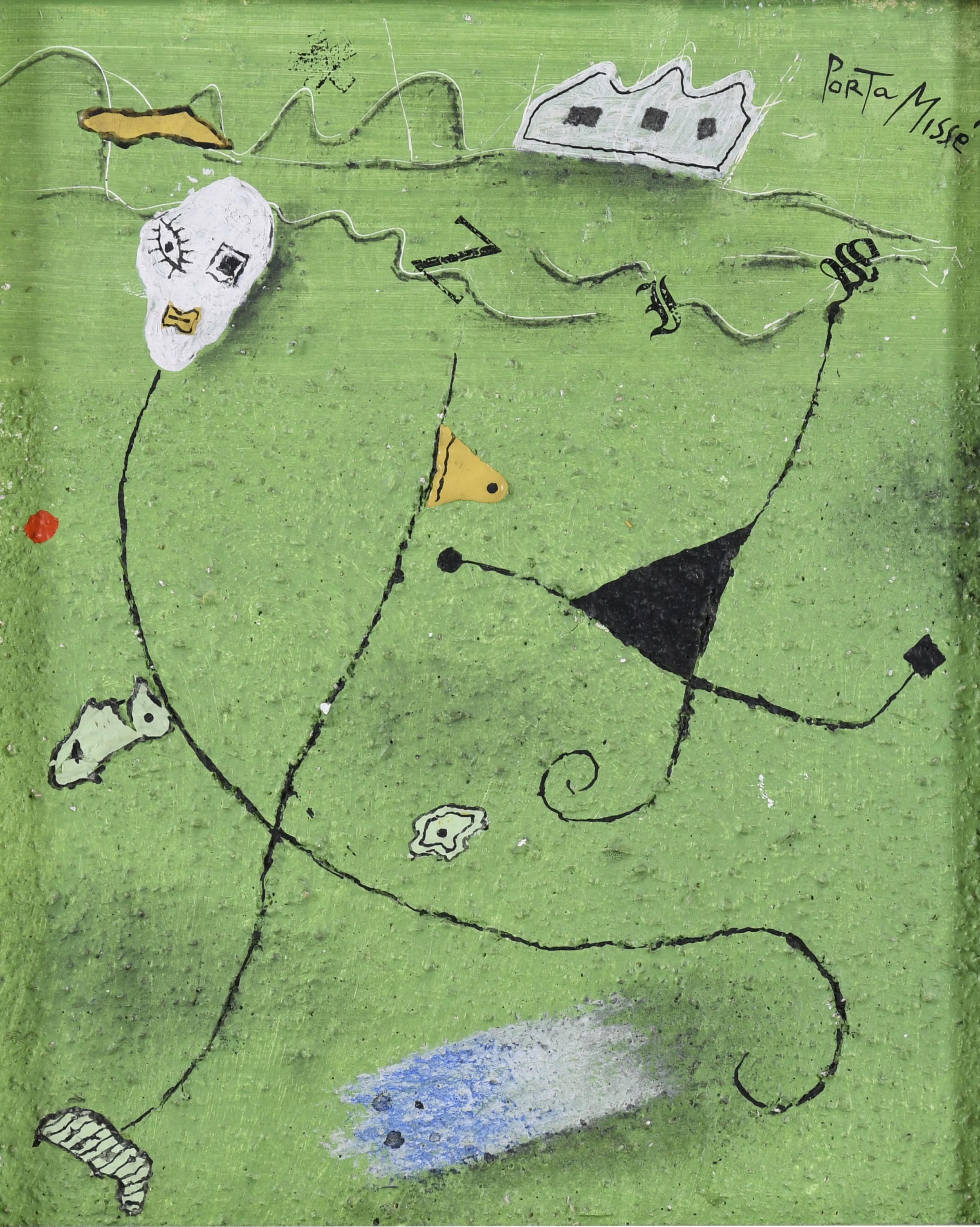 JOSEP MARIA PORTA MISSÉ (1927) "COMPOSICIÓN SURREALISTA", 1