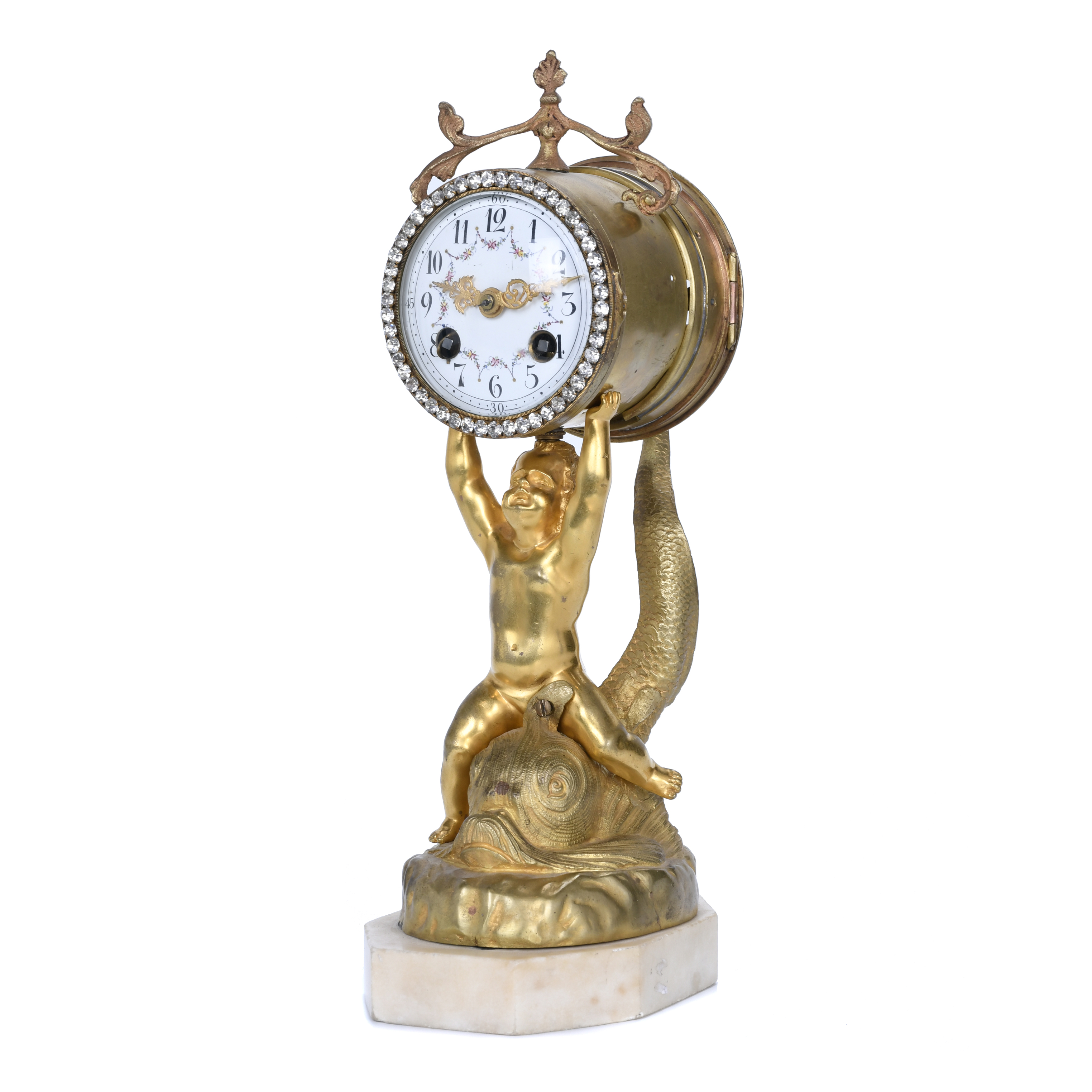 GEORGES-LOUIS BONAME (1847-1919). RELOJ DE SOBREMESA FRANCÉ