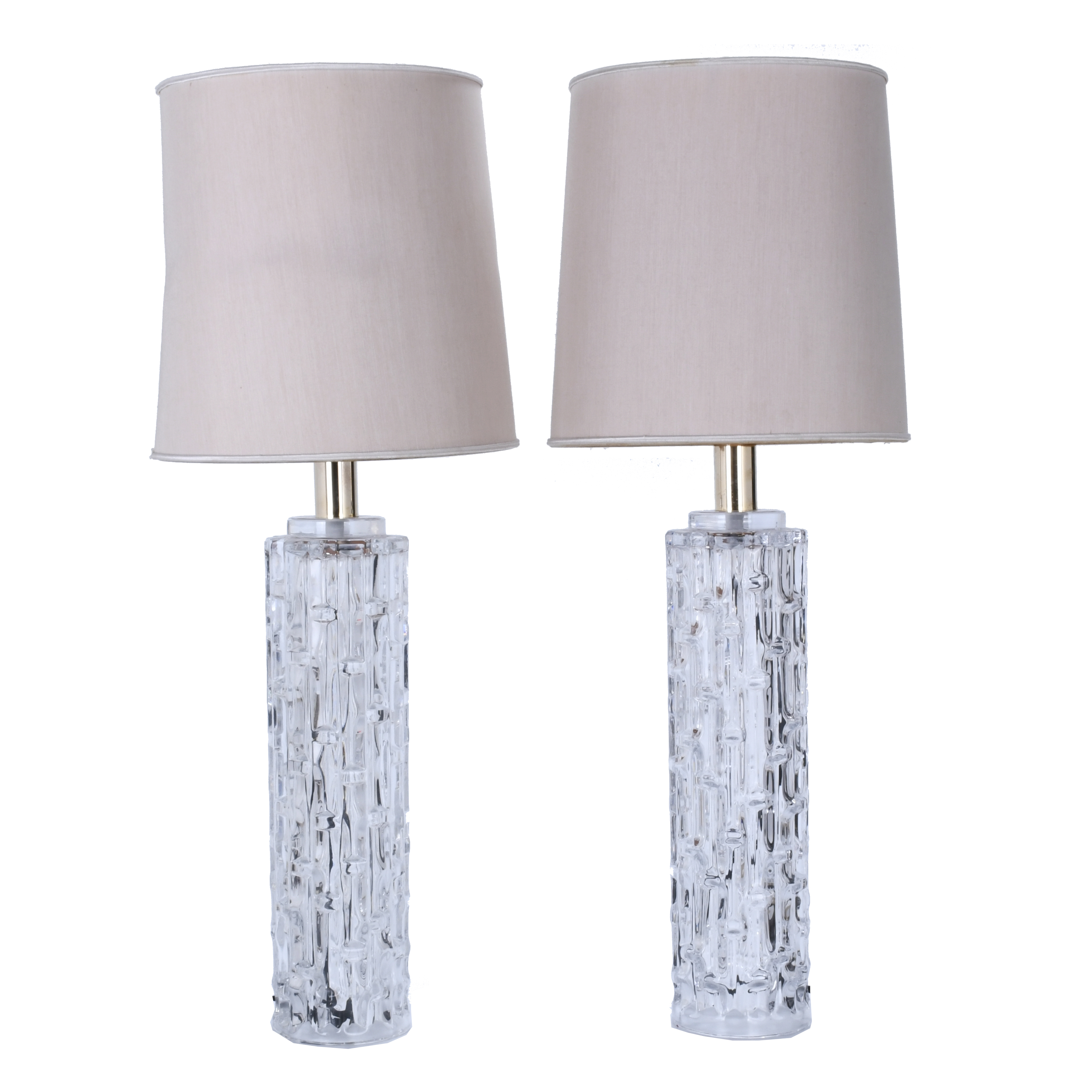 PAIR OF ITALIAN TABLE LAMPS, MID 20TH CENTURY.