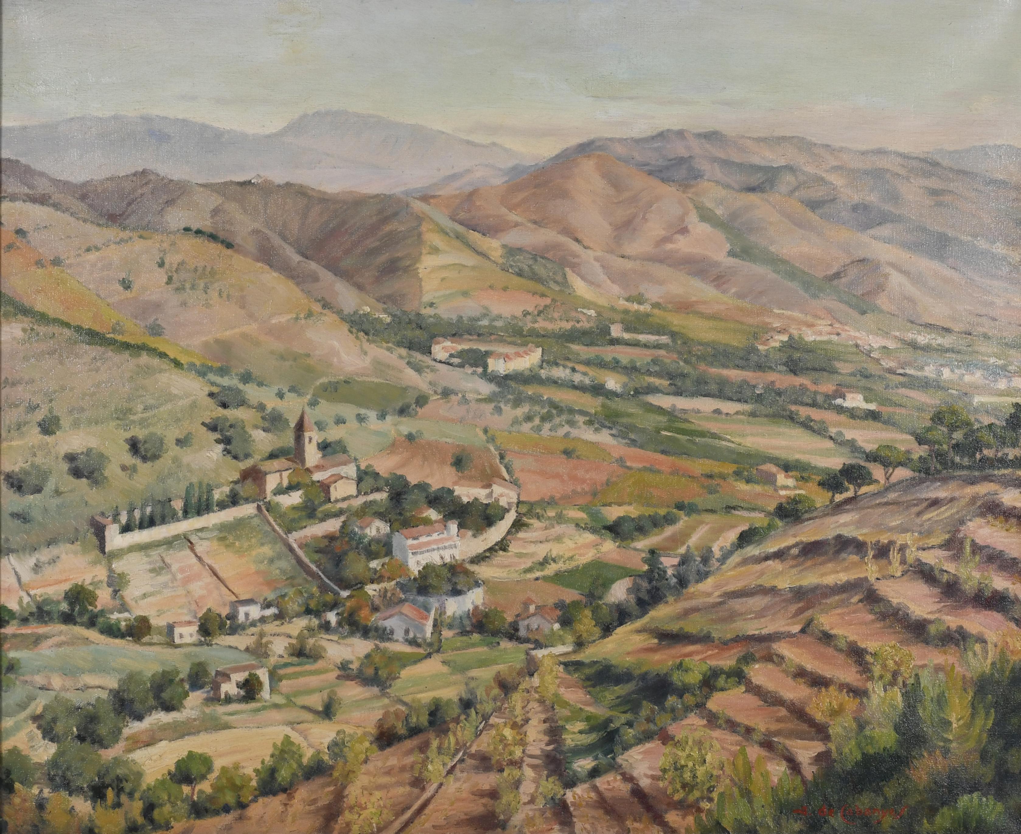 JOSEP DE CABANYES (?-c.1951). "SANT GENIS (HORTA)".