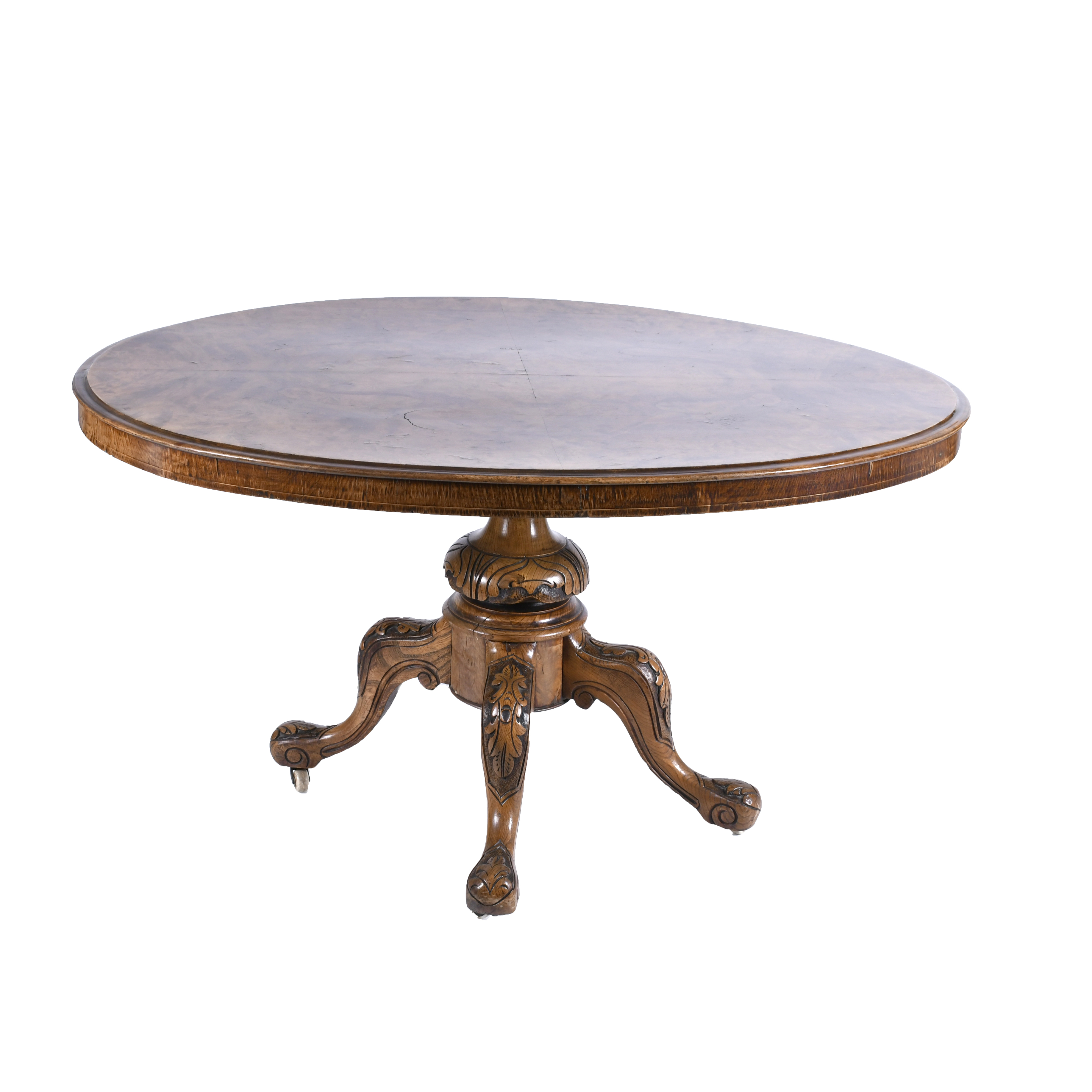 ENGLISH COFFEE TABLE, VICTORIAN STYLE, EARLY 20TH CENTURY.