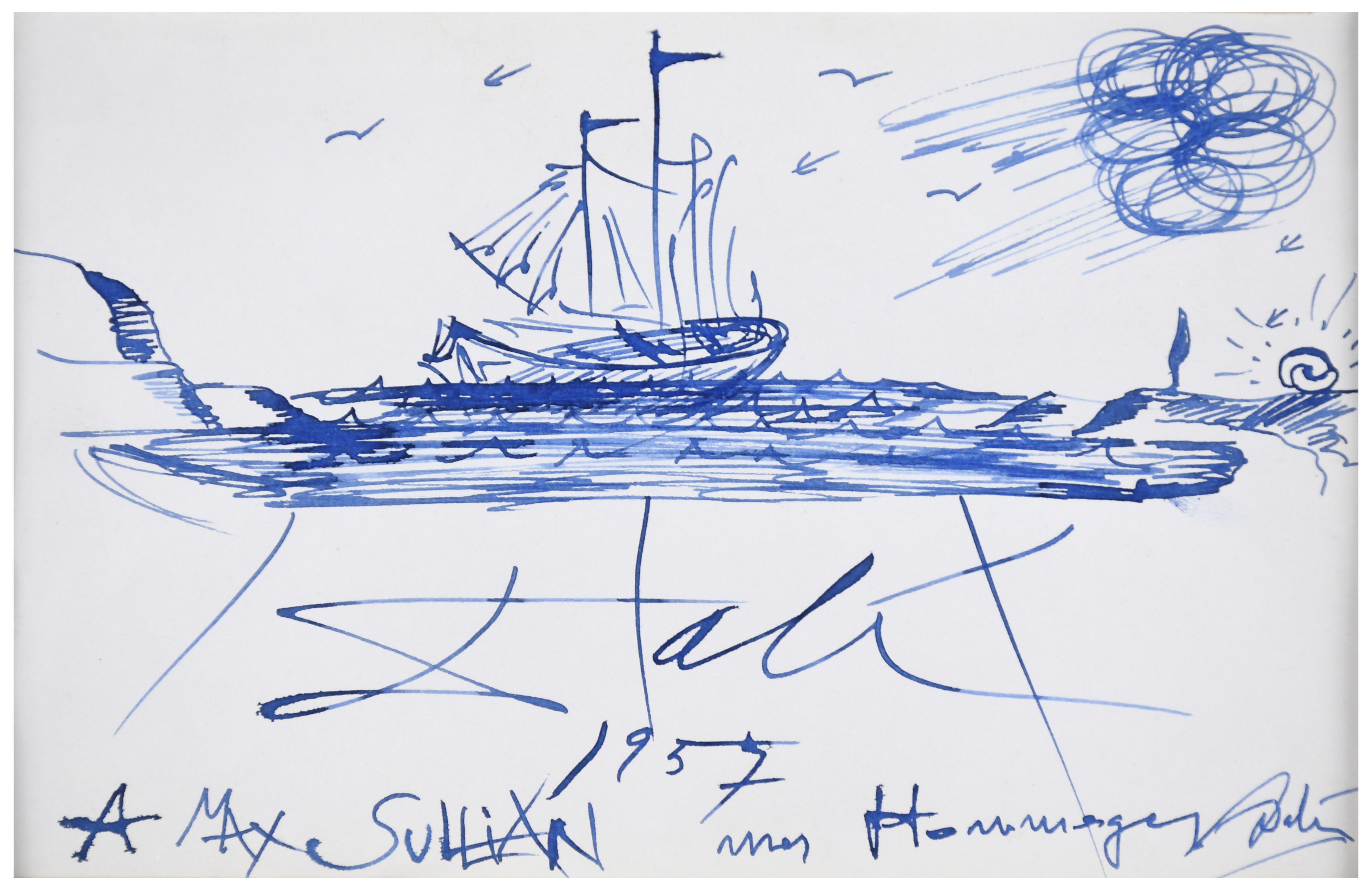 SALVADOR DALÍ I DOMÈNECH (1904-1989). "COASTAL LANDSCAPE WI