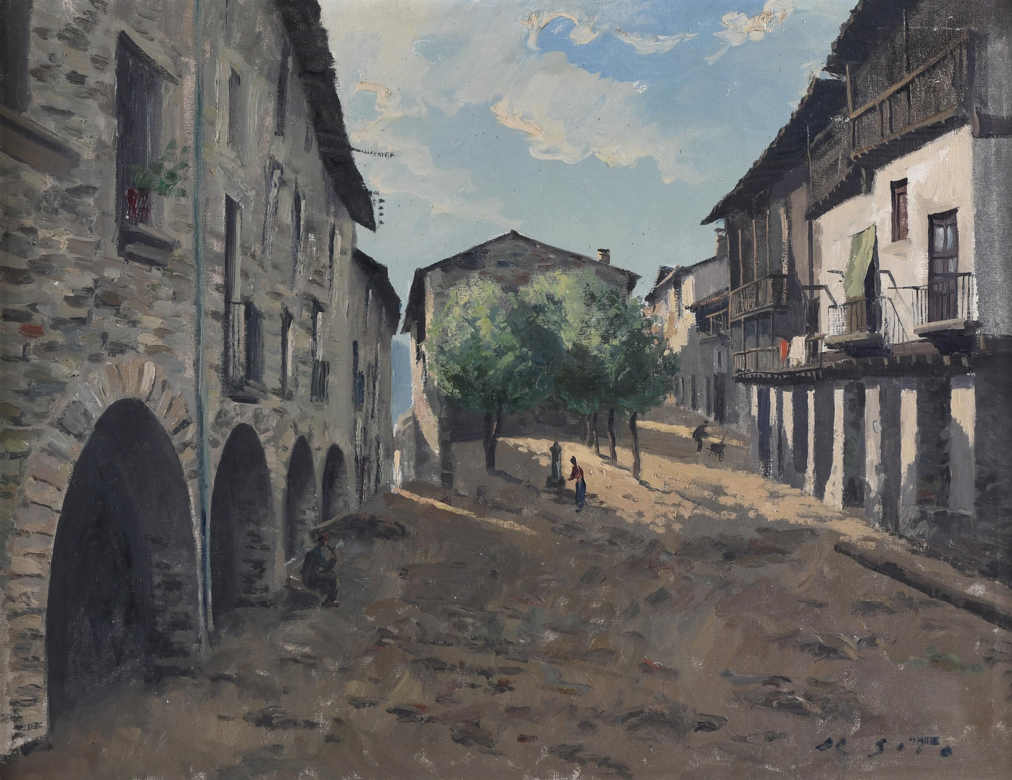 RAFAEL FERNÁNDEZ DE SOTO (1915-1984). "PLAÇA DE LES VOLTES"