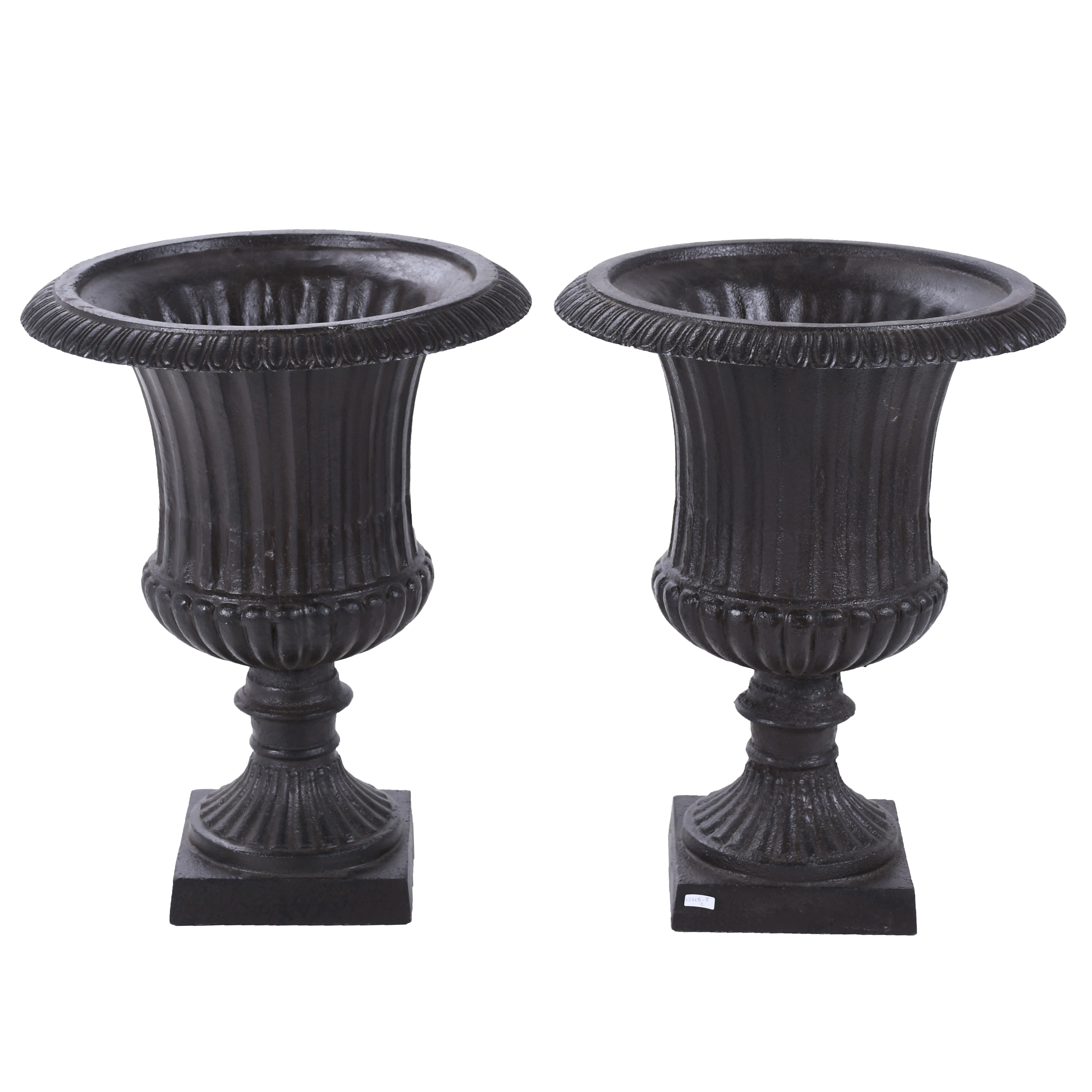 PAREJA DE GRANDES COPAS JARDINERAS, SIGLO XX.