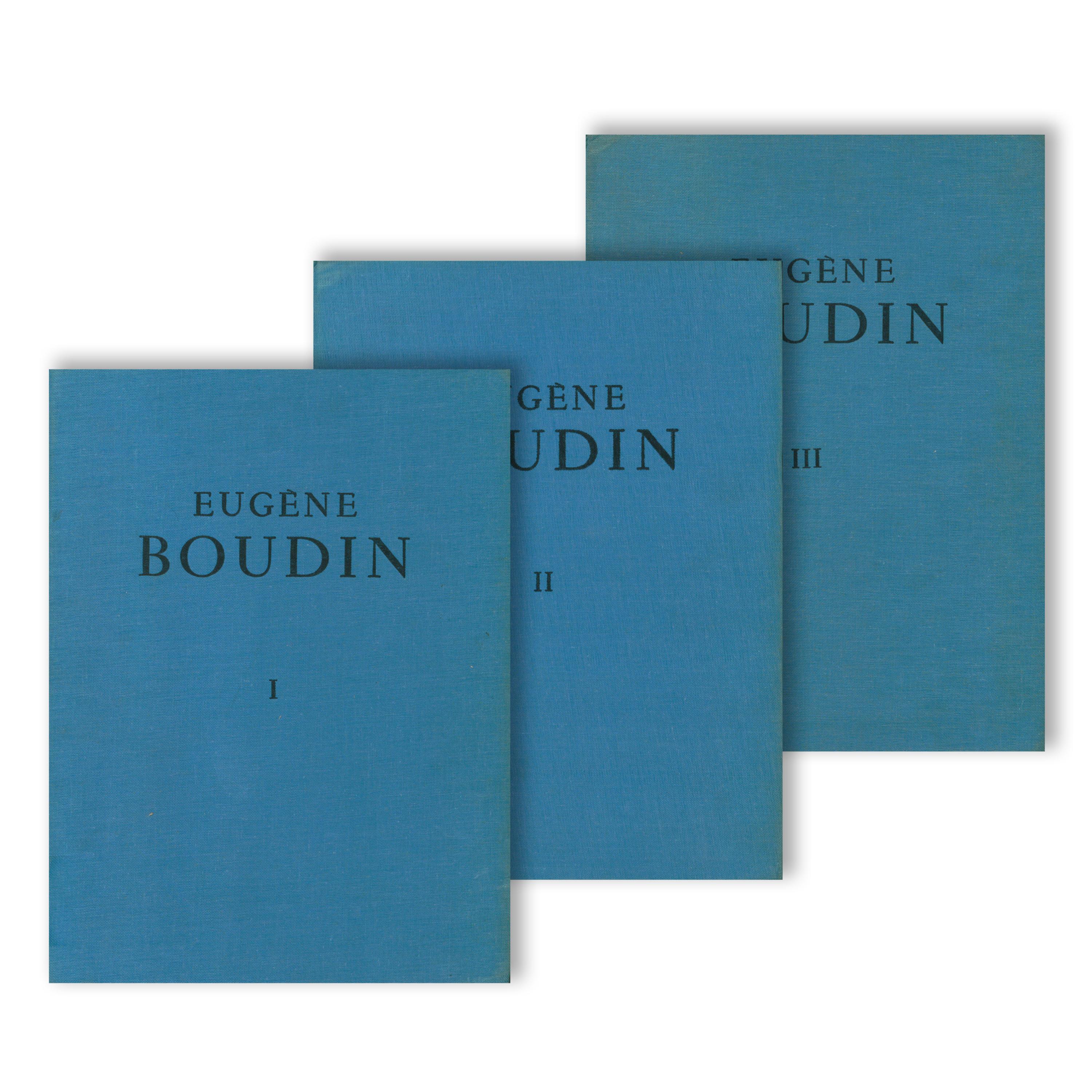 ROBERT SCHMIT. "EUGÈNE BOUDIN 1824-1898" (3 vols.).