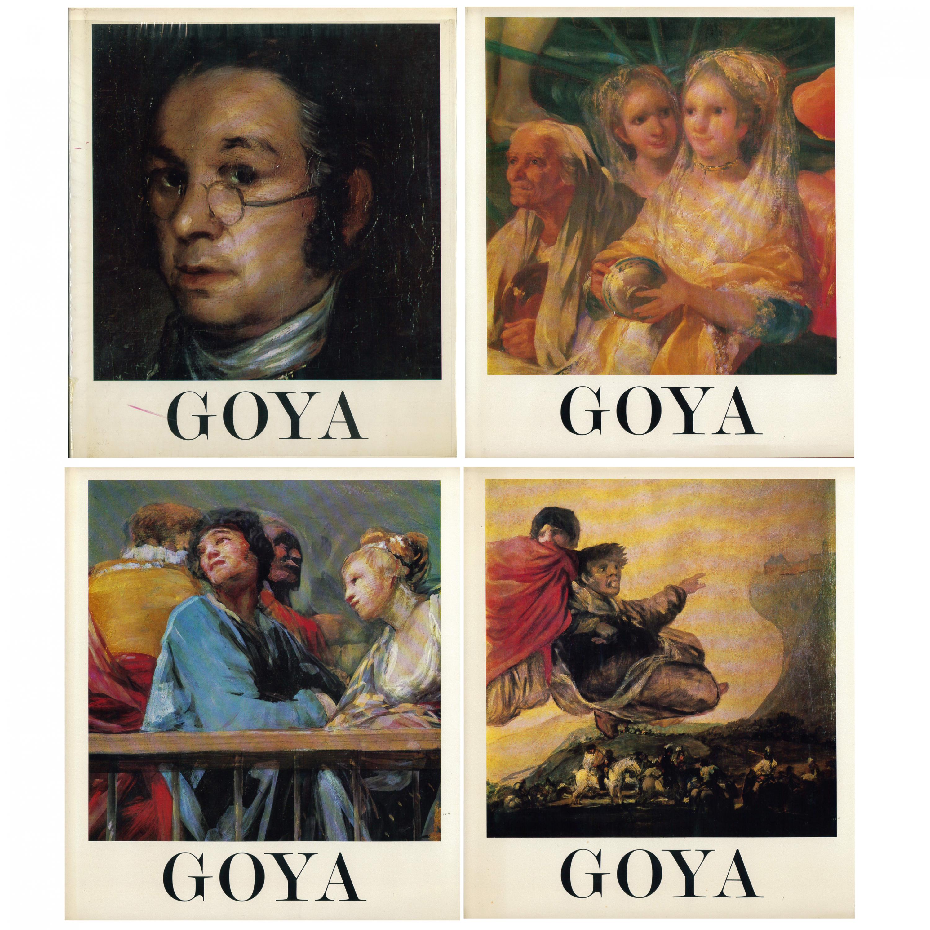 JOSÉ GUDIOL (1904-1985). "GOYA 1746-1828" (4 vols.). 