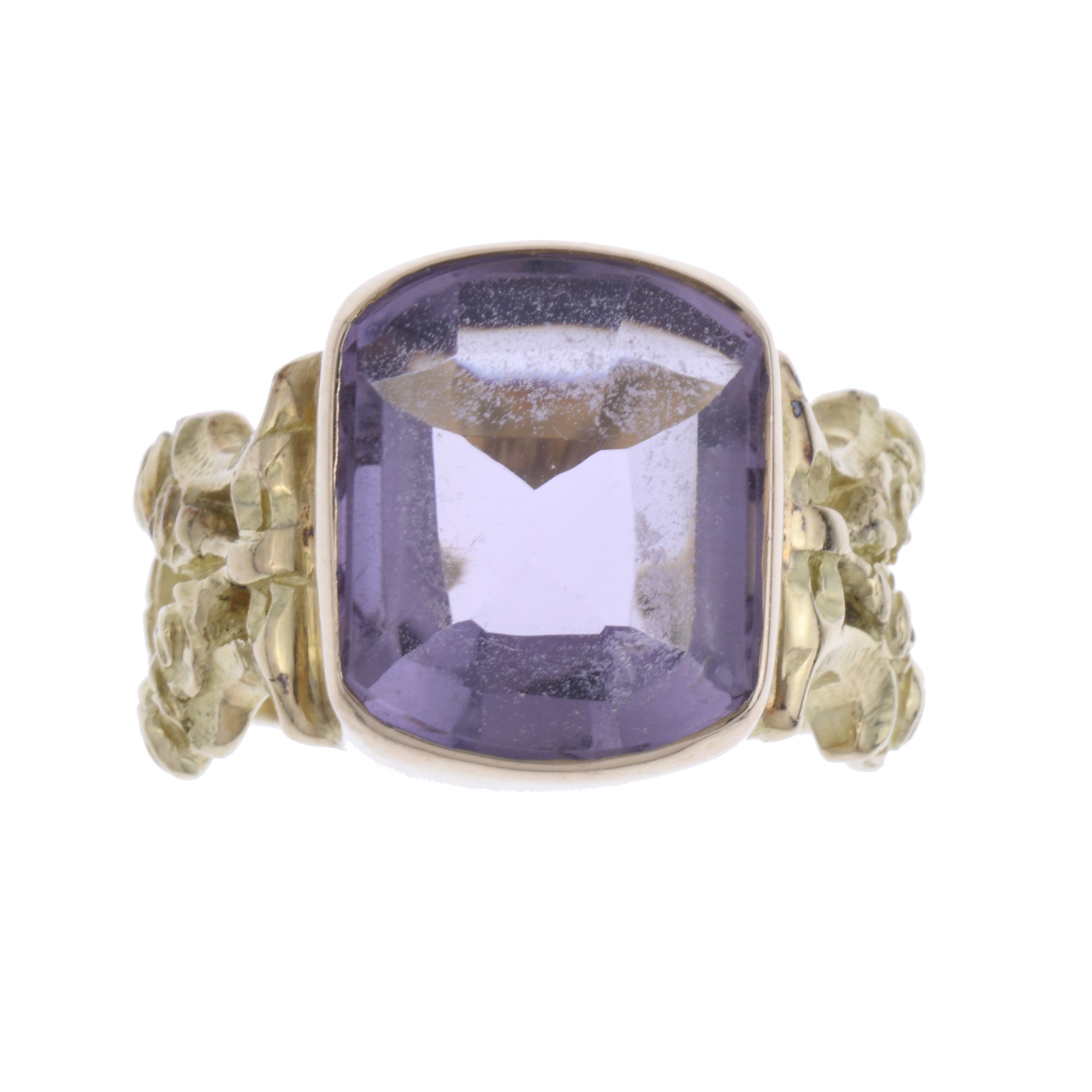 RING WITH AMETHYST