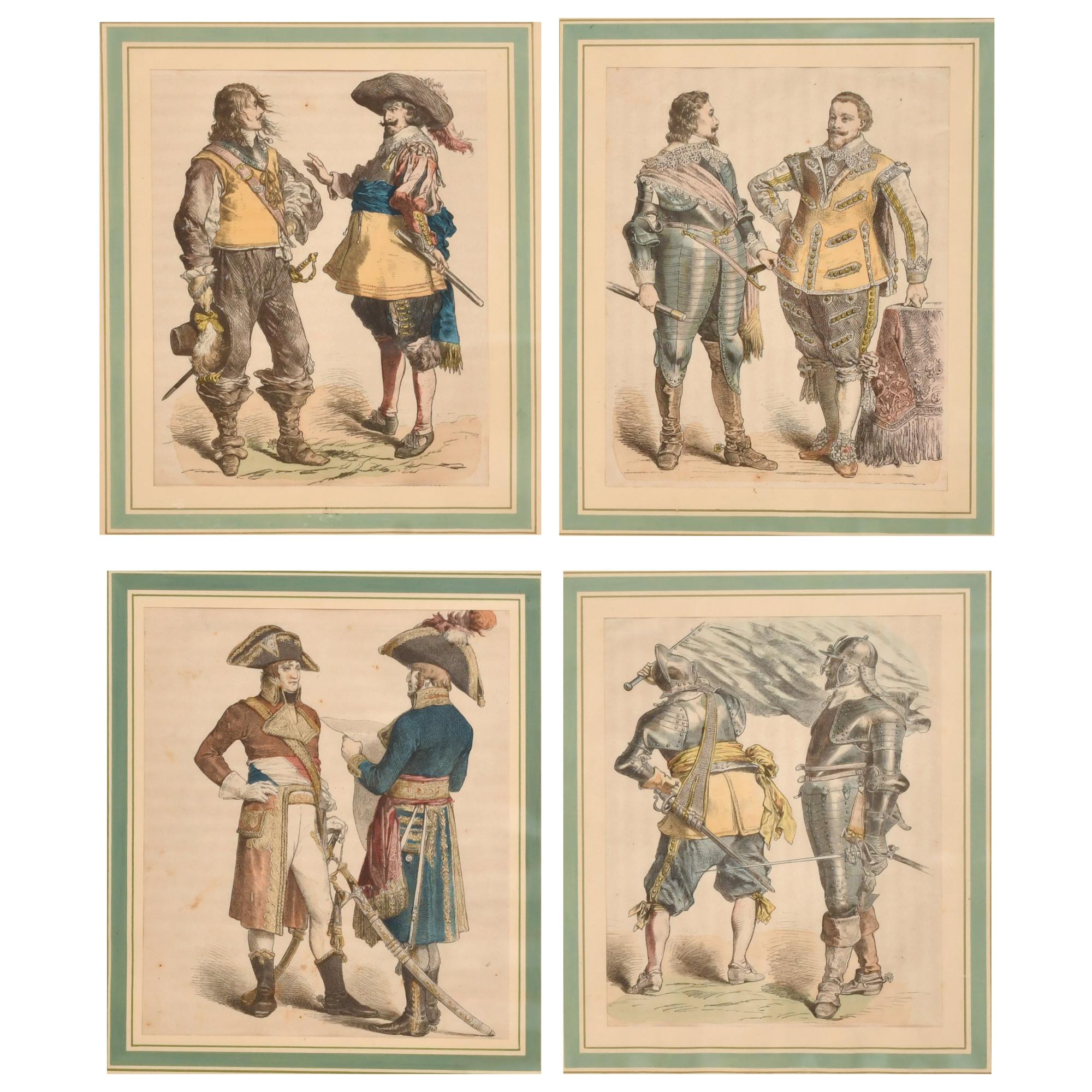 20TH CENTURY GERMAN SCHOOL. "PERIOD CHARACTERS".
