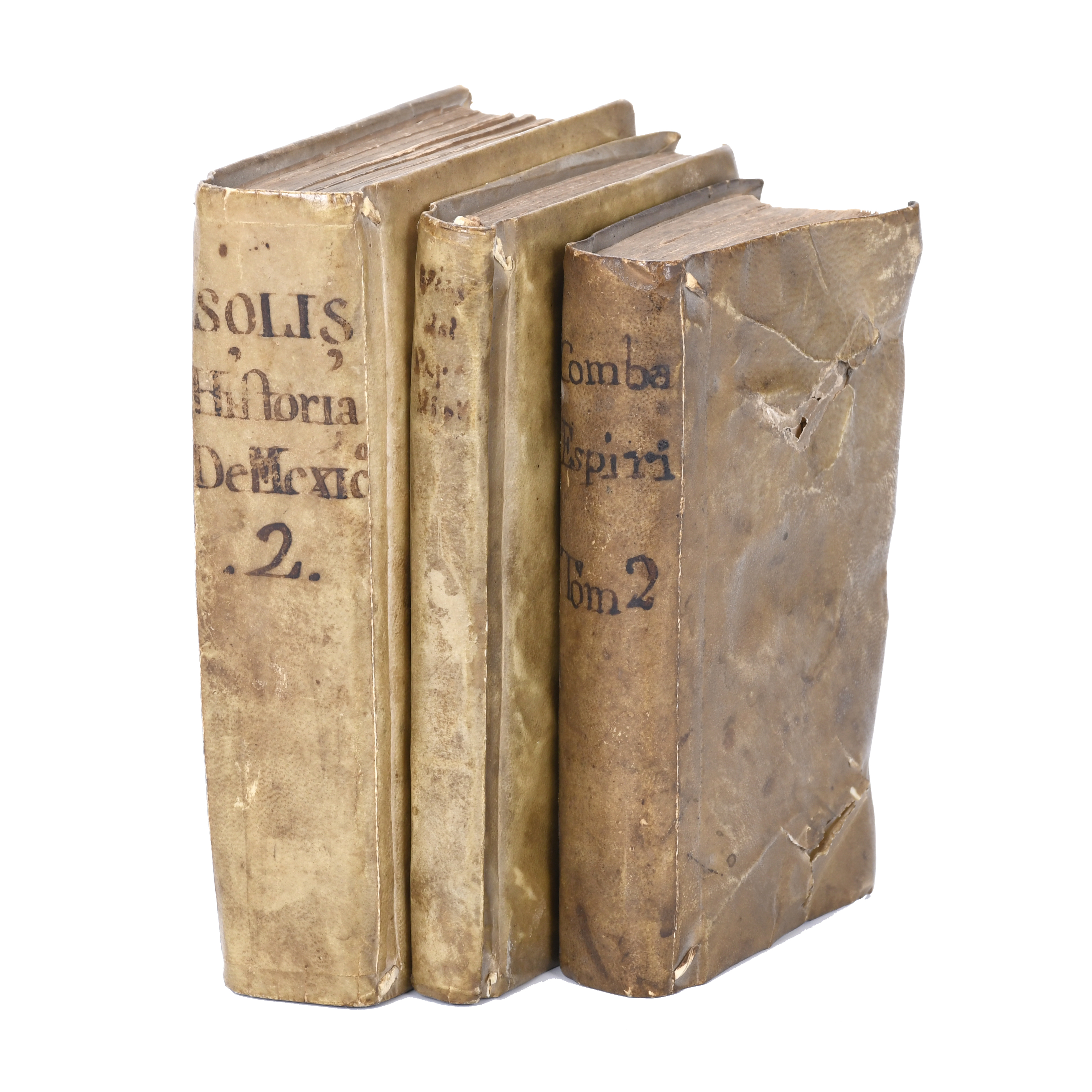 THREE 18TH CENTURY BOOKS ON VARIOUS SUBJECTS.