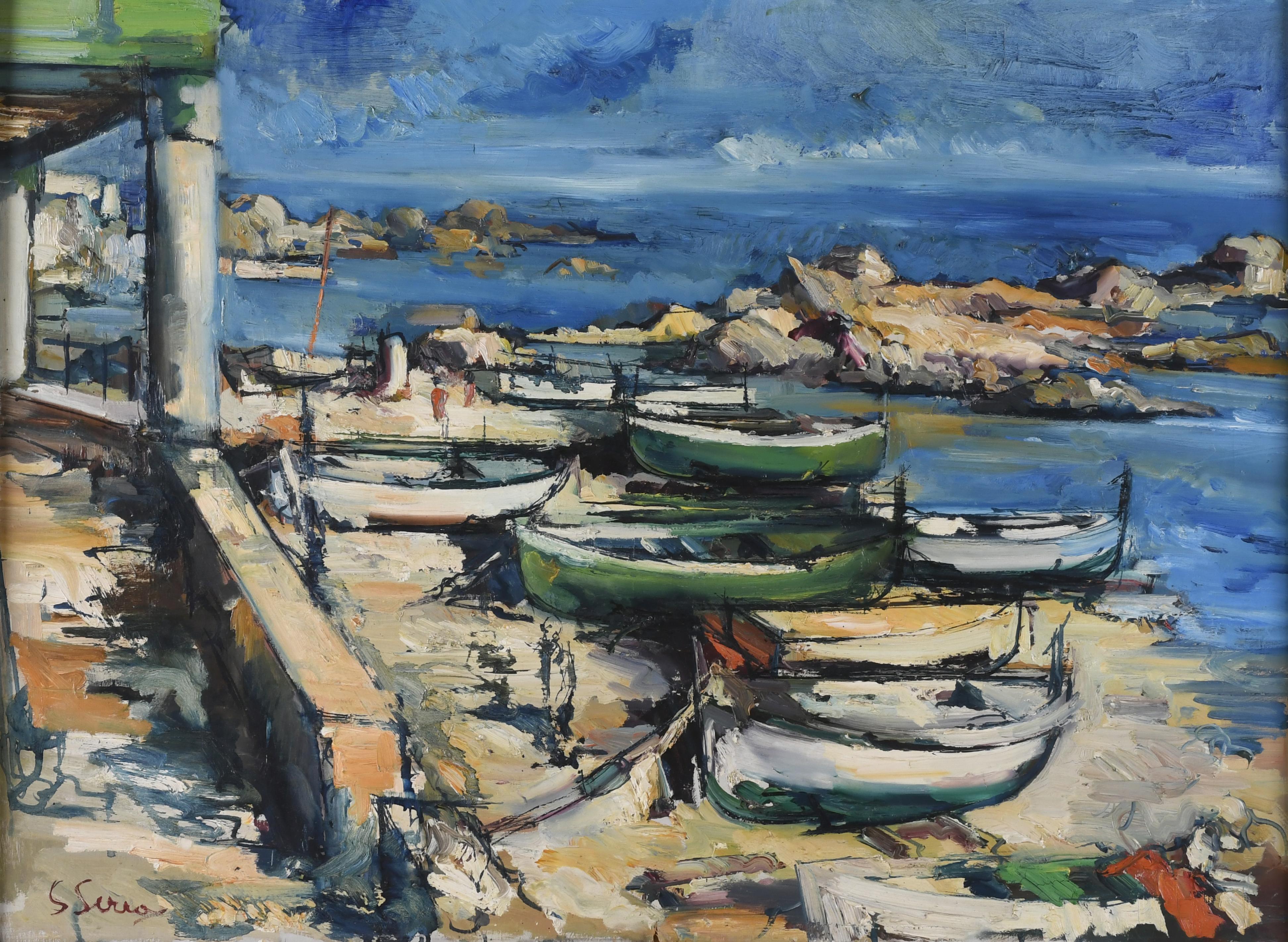 JOAN SERRA MELGOSA (1899-1970) "CALELLA".