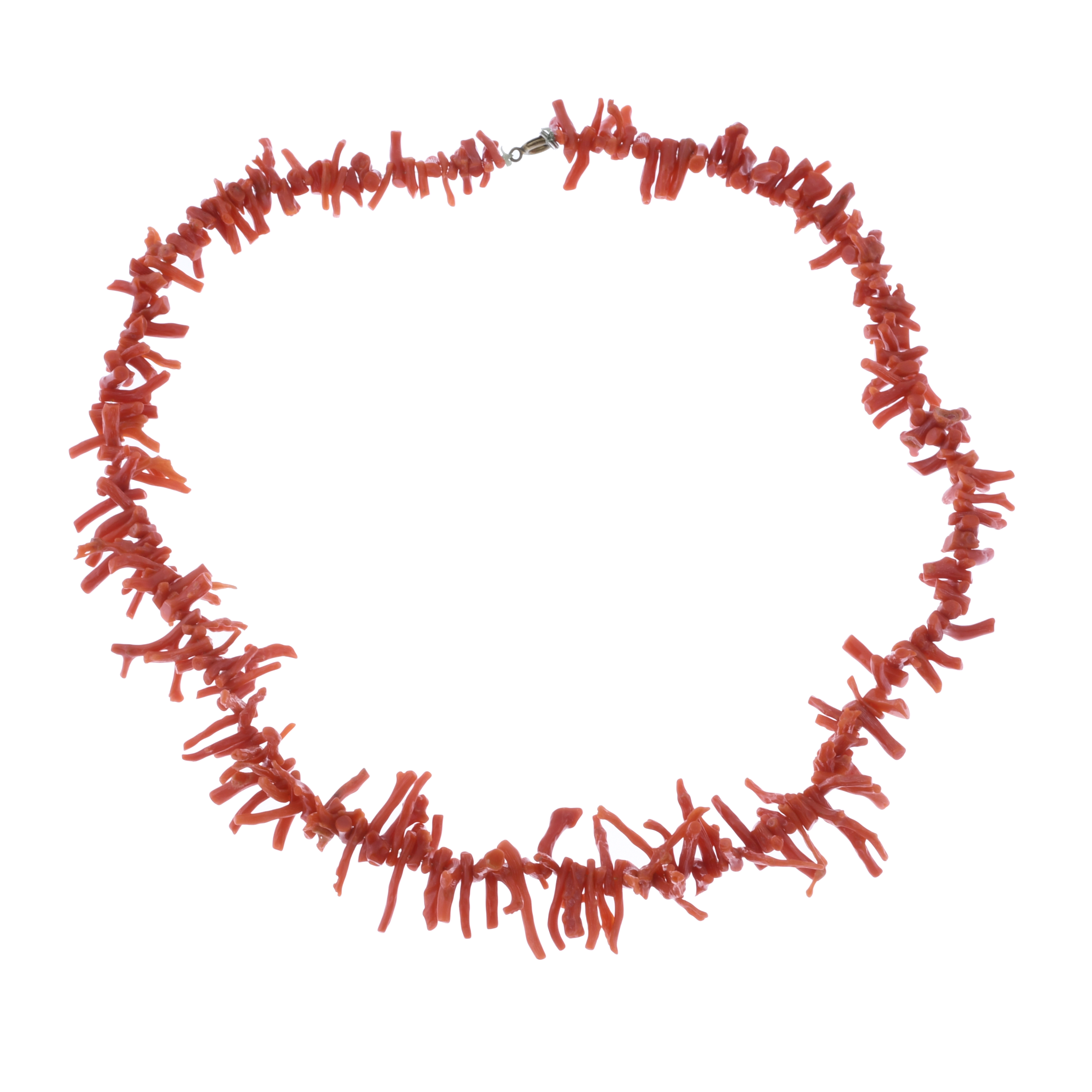 NECKLACE WITH CORAL BRANCHES