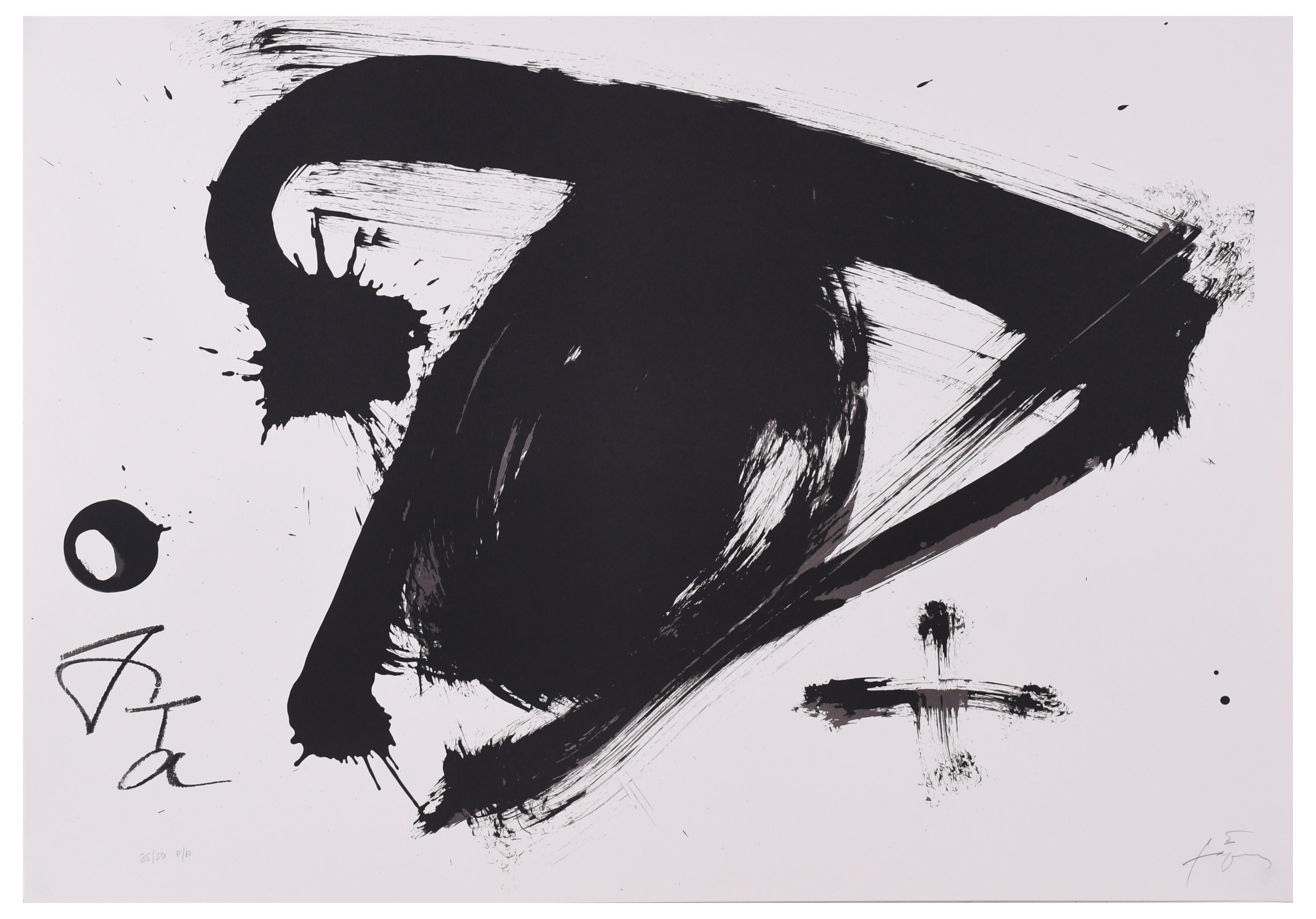 ANTONI TÀPIES (1923-2012). "CENTENARIO OLÍMPICO", 1992.