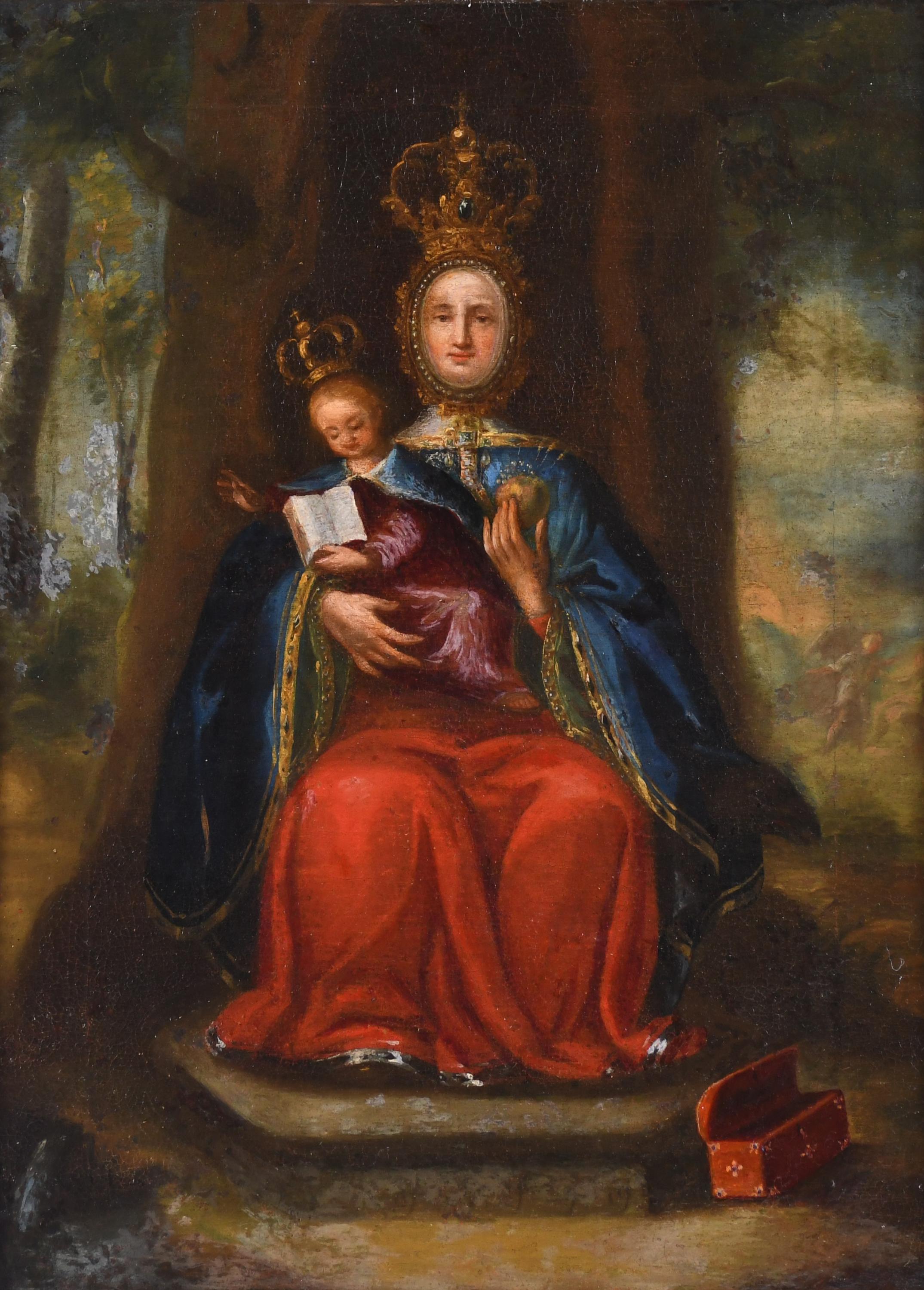 ESCUELA ESPAÑOLA, SIGLO XVIII. "VIRGEN DE VALVANERA".