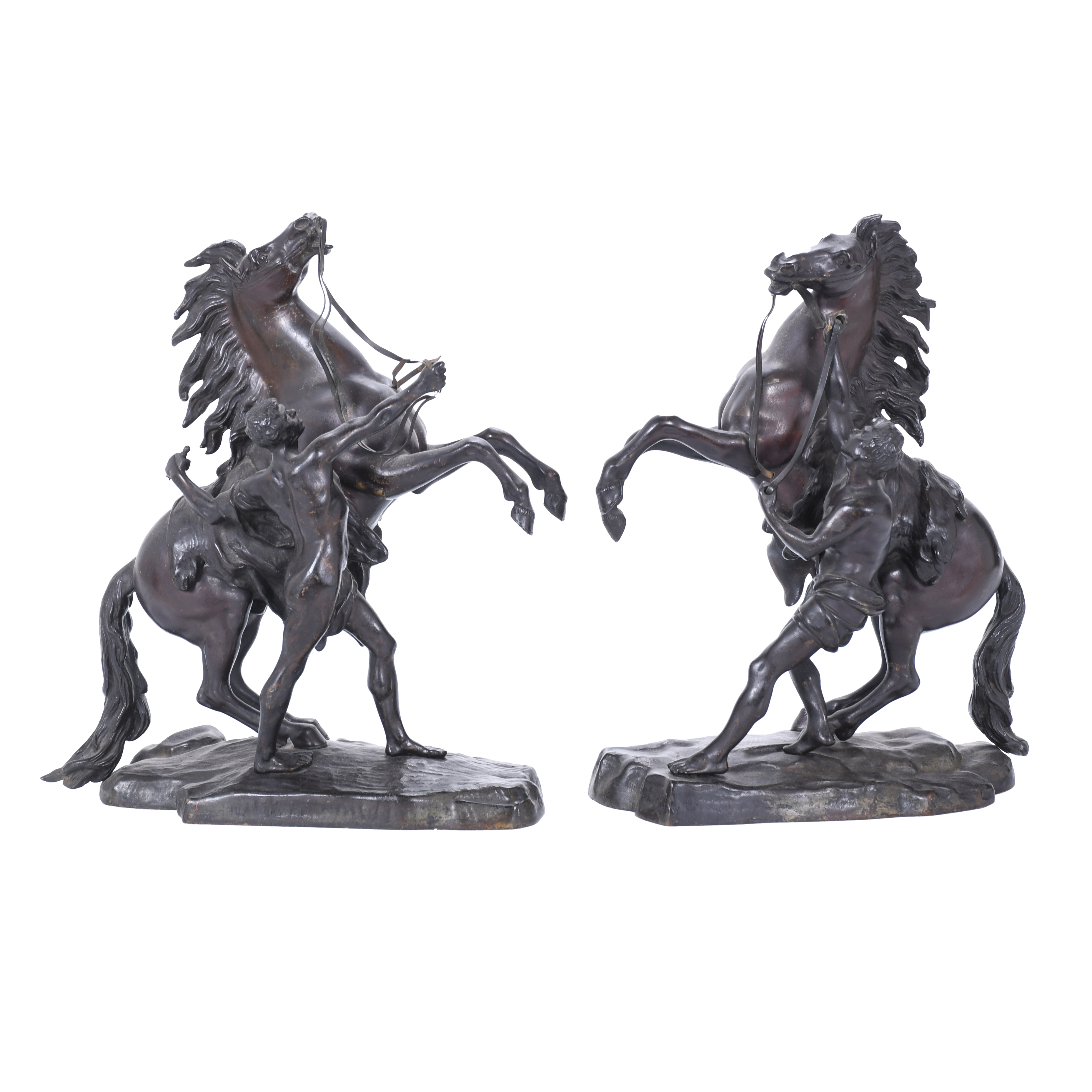 PAREJA DE CABALLOS MARLY, SIGLO XX. 