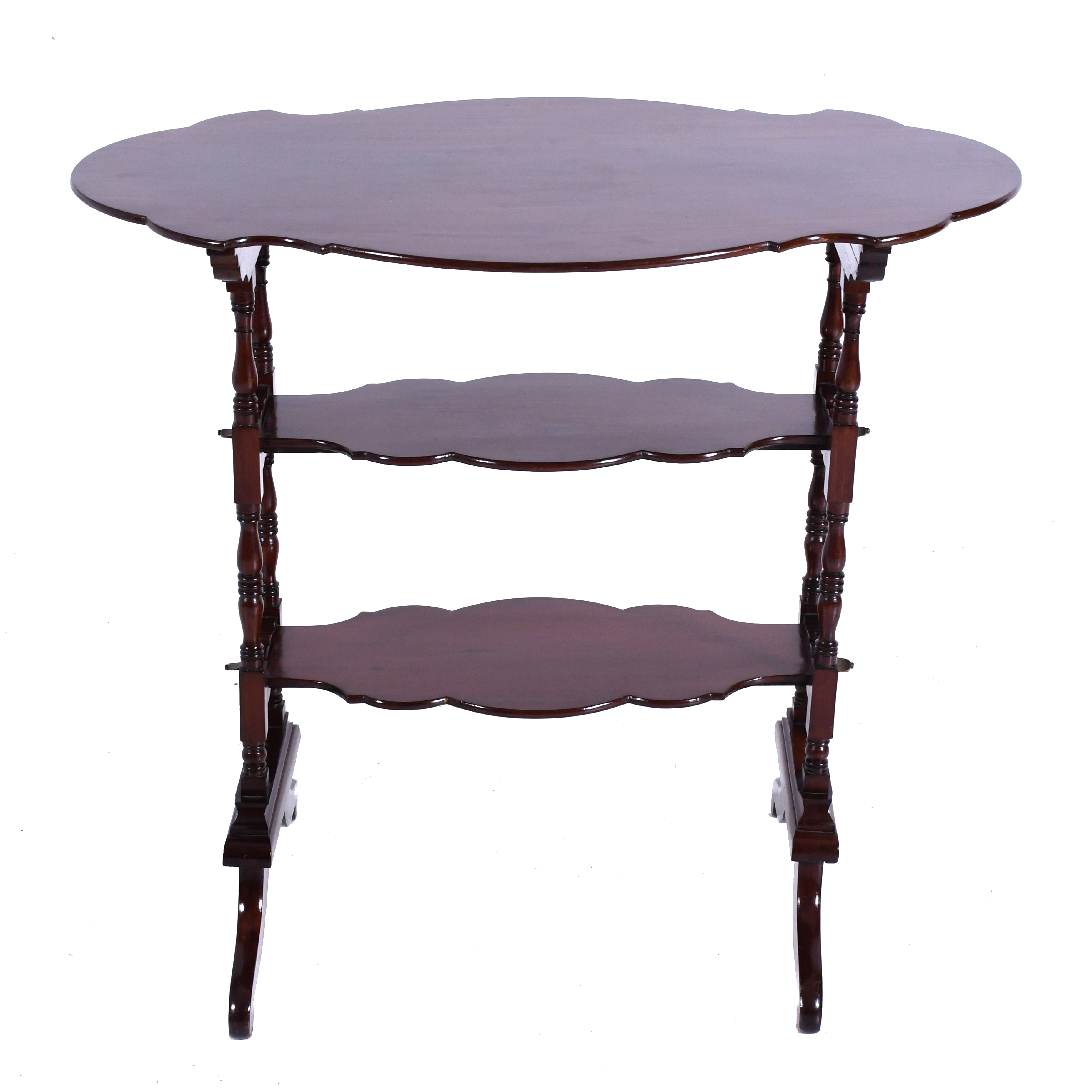 EDWARDIAN SERVICE CABINET, EARLY 20TH CENTURY.