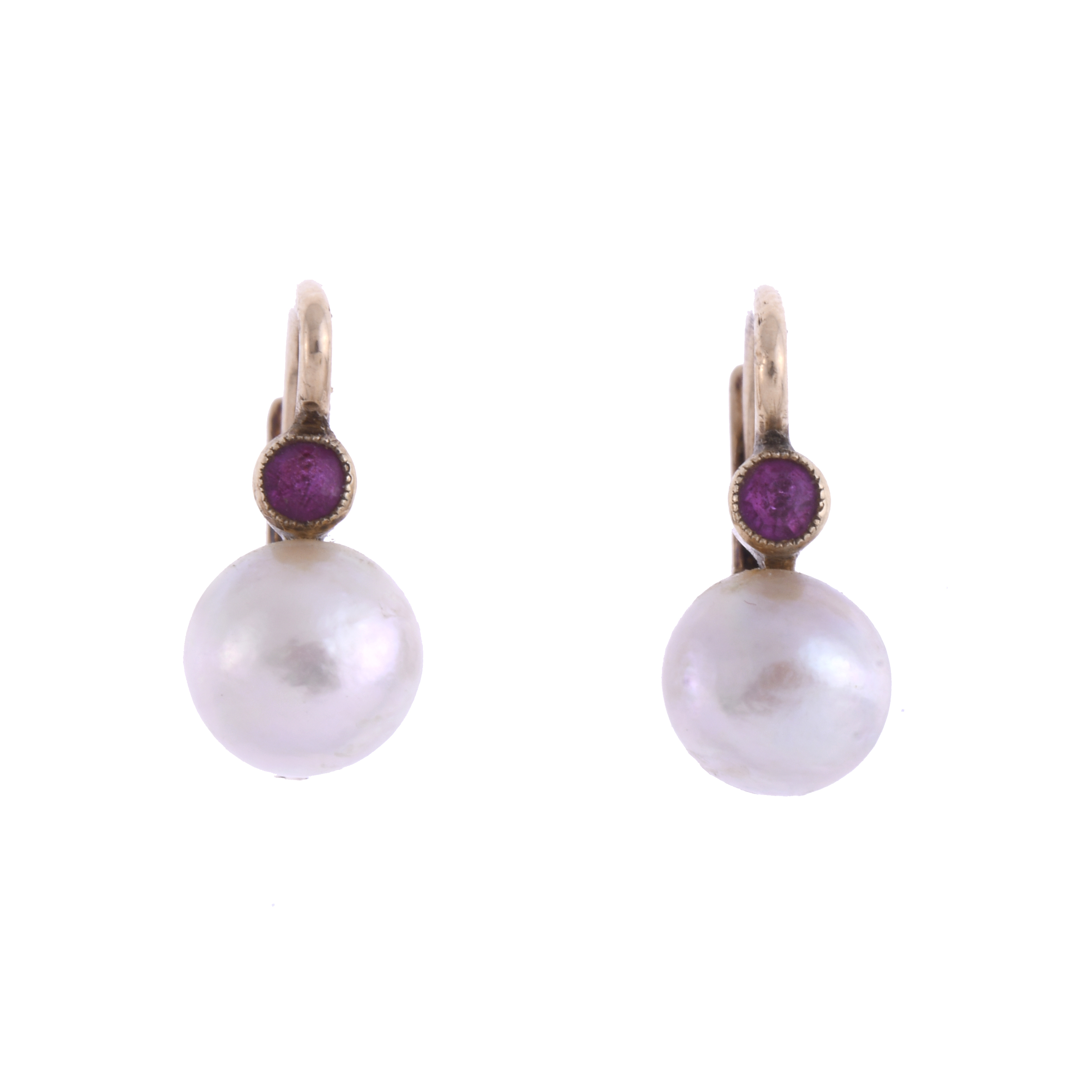 PEARL EARRINGS, EARLY 20TH CENTURY.