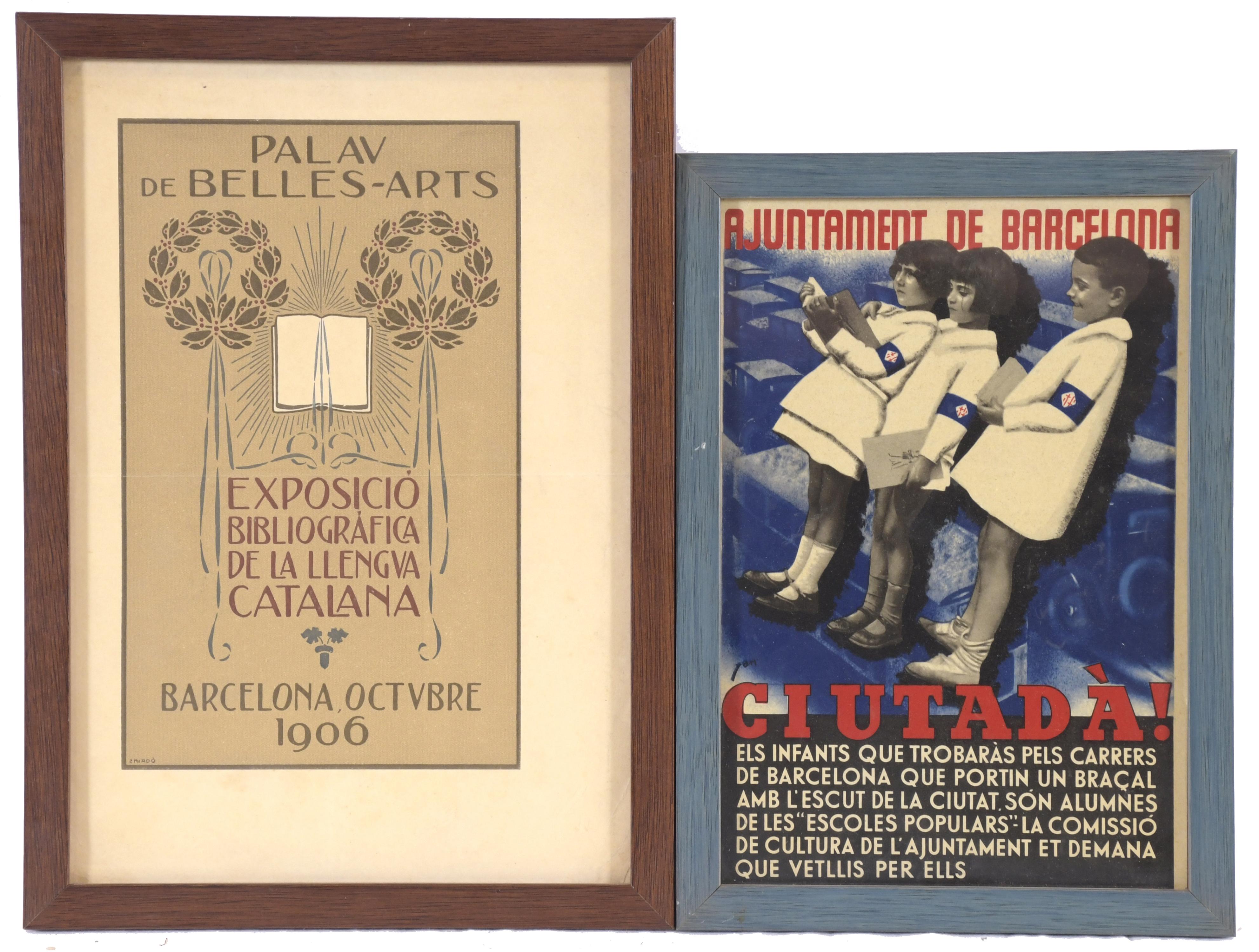 PAIR OF POSTERS: