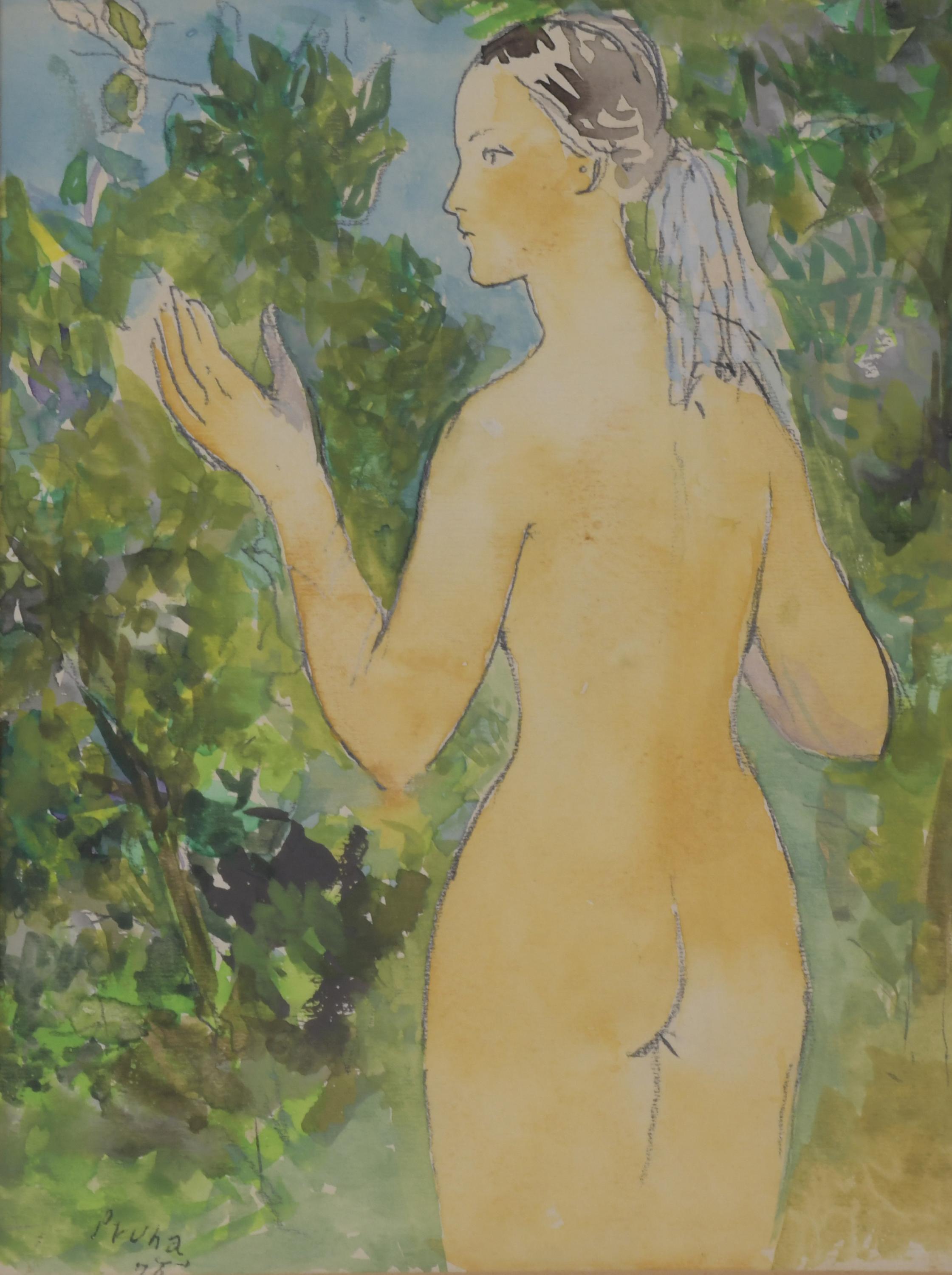 PERE PRUNA OCERANS (1904-1977). "NUDE FROM THE BACK", 1975.